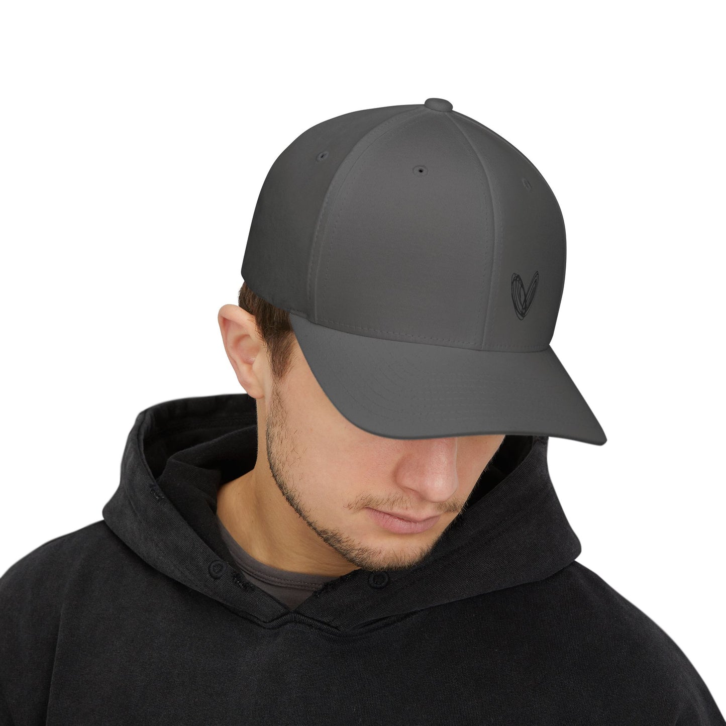 vraniCURE original heart V-Flexfit® Cotton Twill Cap