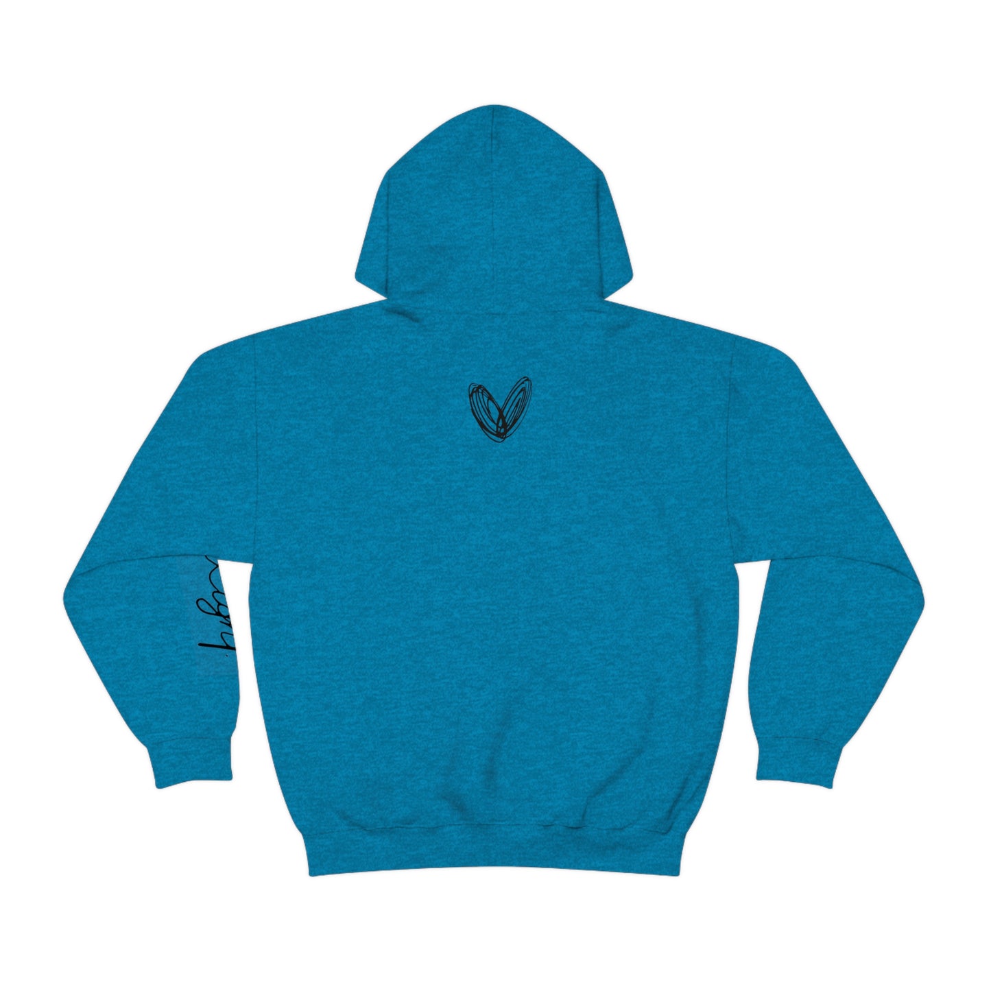 Rereleased: The Heather Collection: Be the Light Hooded Sweatshirt