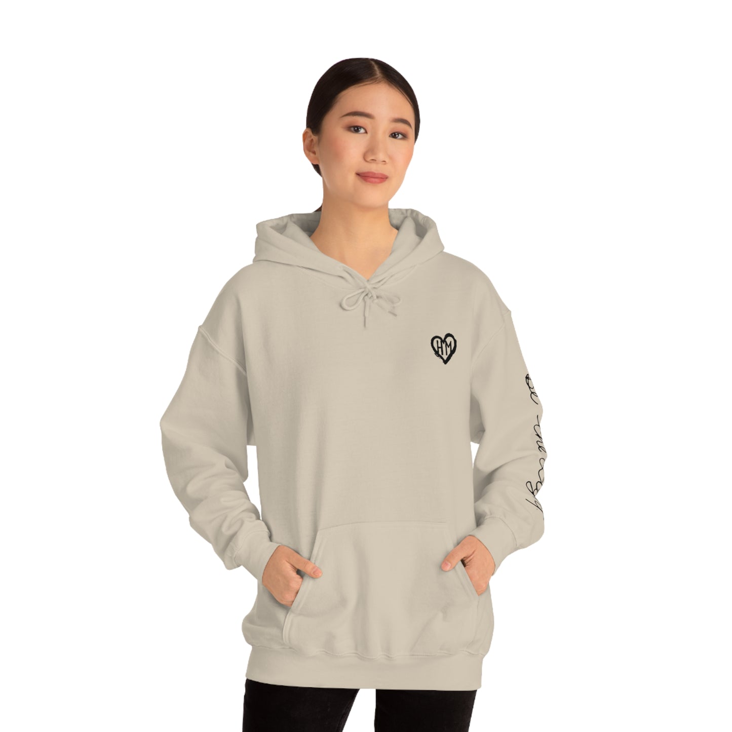 Rereleased: The Heather Collection: Be the Light Hooded Sweatshirt