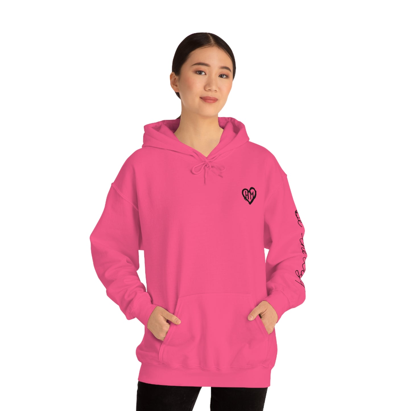 Rereleased: The Heather Collection: Be the Light Hooded Sweatshirt