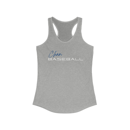 CHAN baseball Women's Ideal Racerback Tank