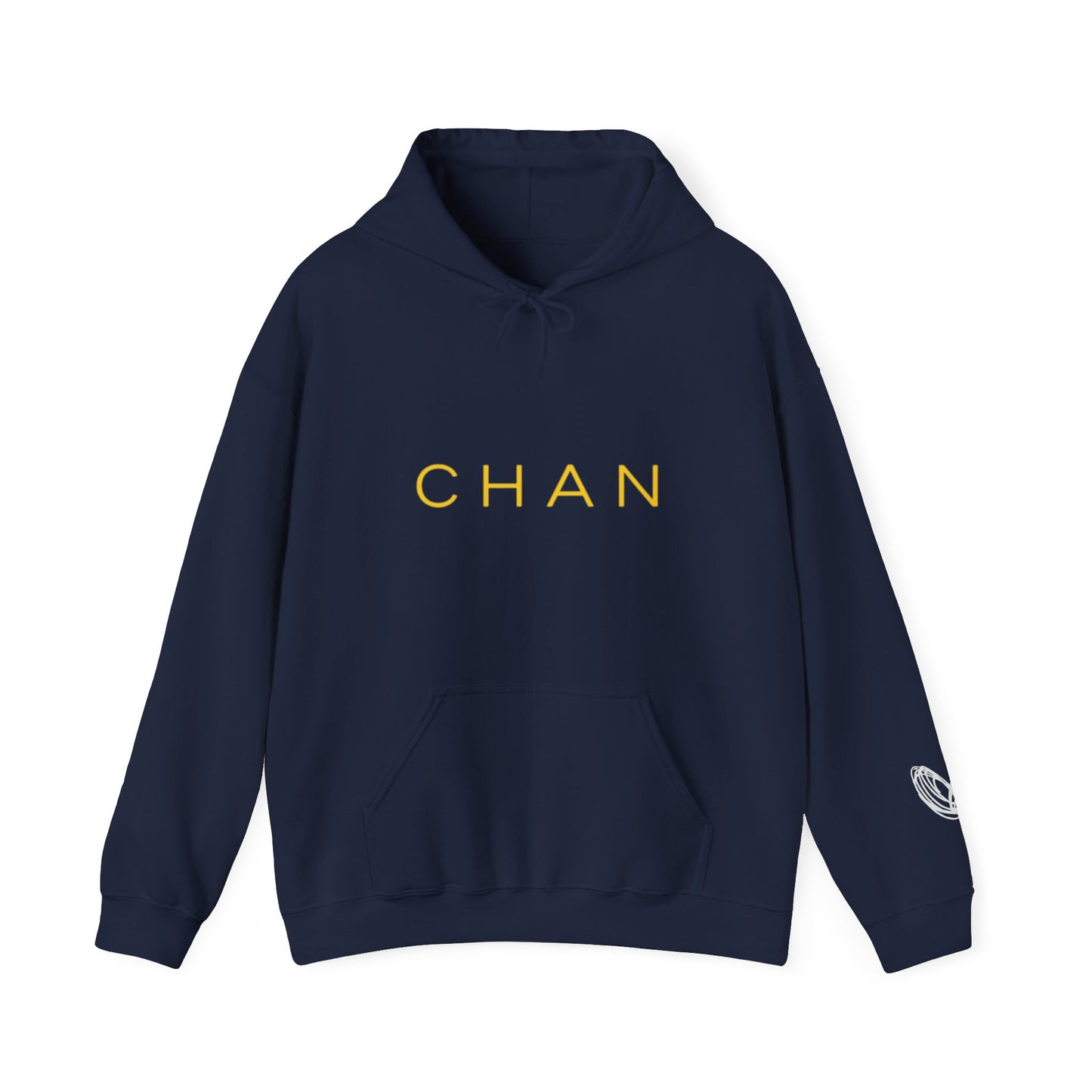 CHAN Unisex Heavy Blend Hooded Sweatshirt (Gold Letters)