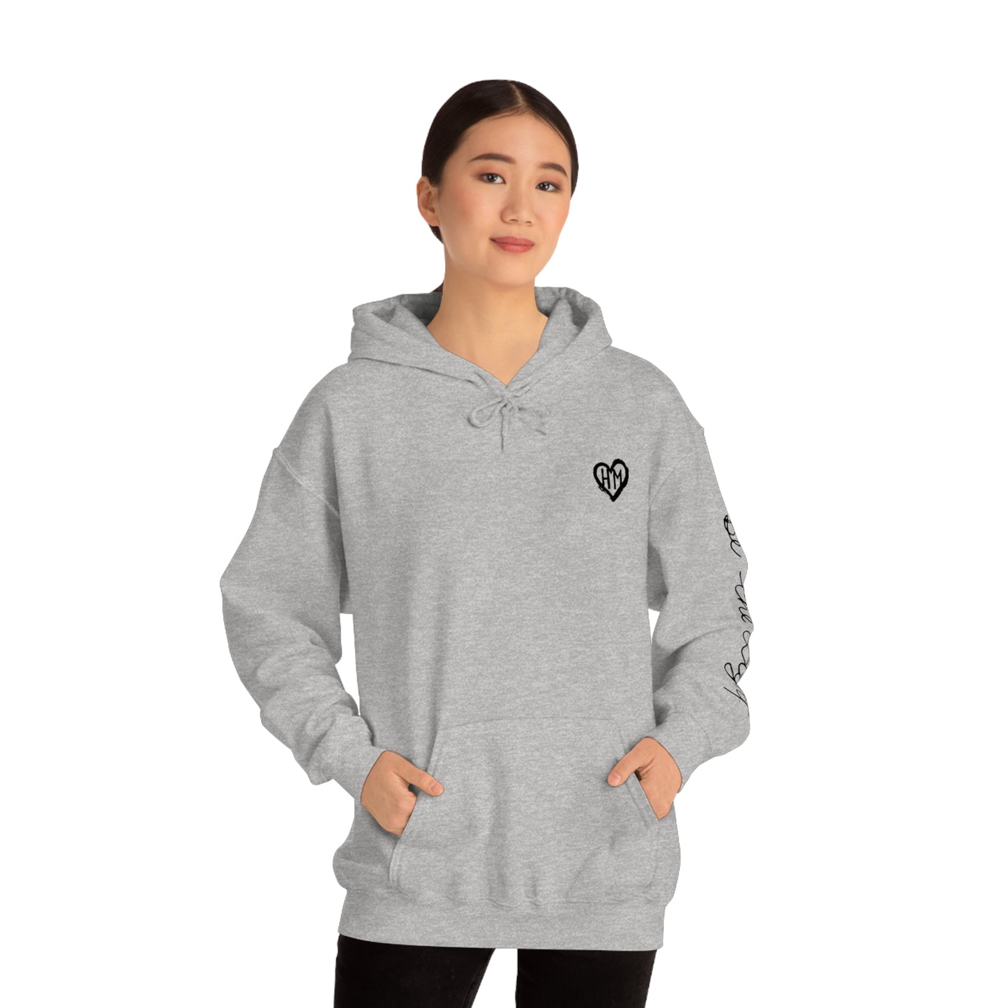 Rereleased: The Heather Collection: Be the Light Hooded Sweatshirt