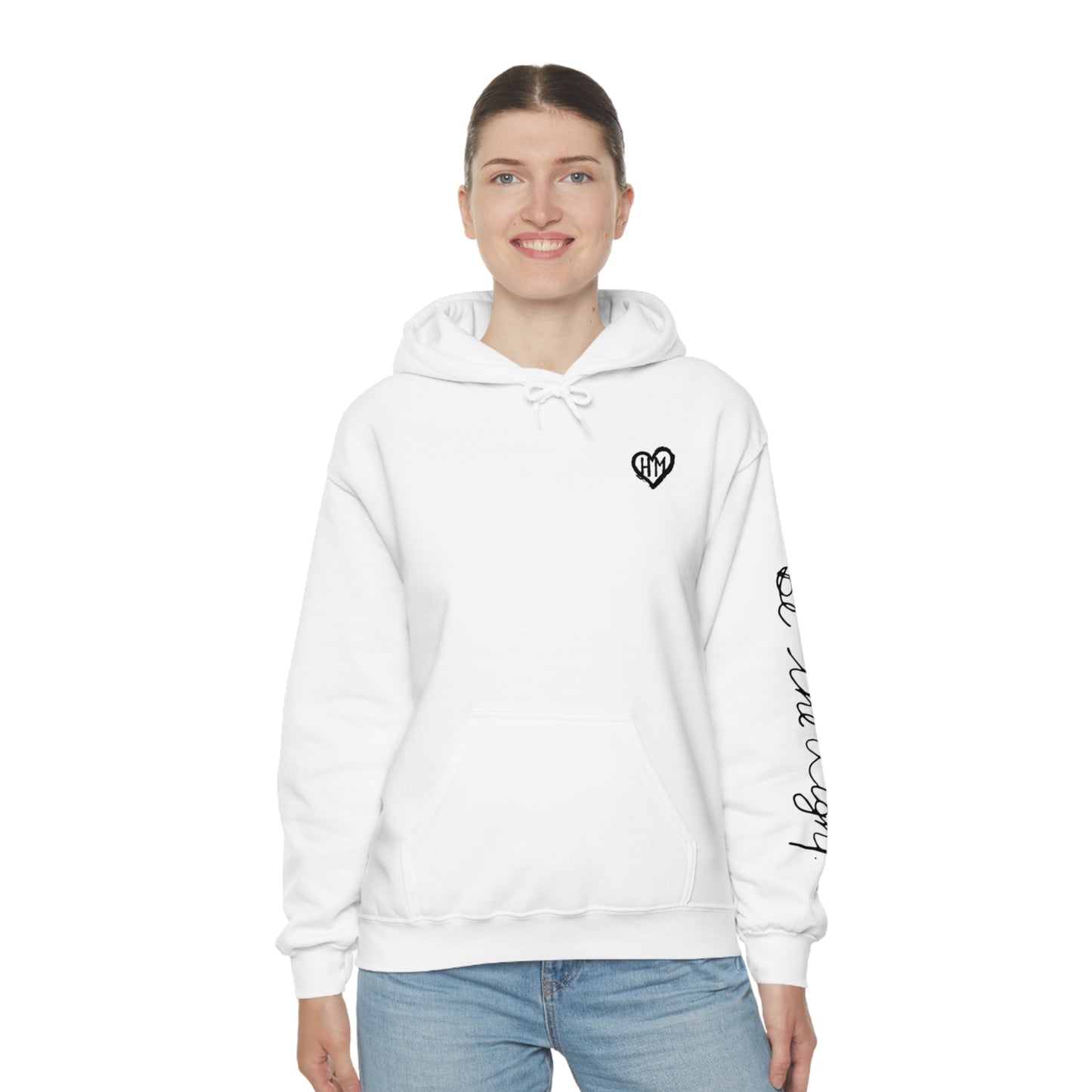 Rereleased: The Heather Collection: Be the Light Hooded Sweatshirt