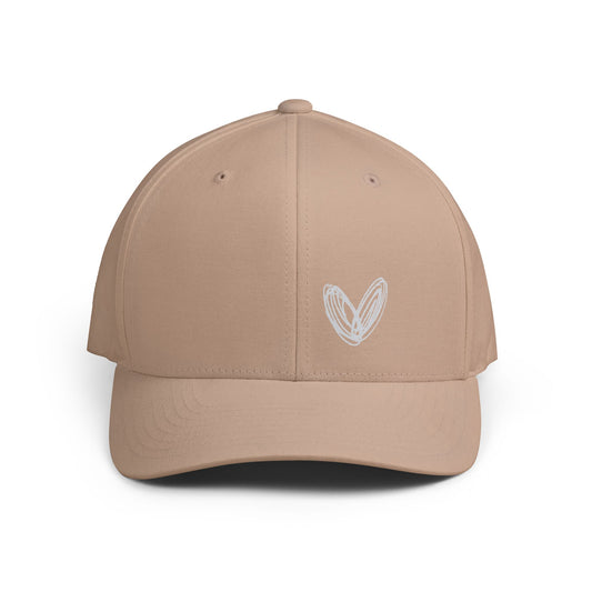 vraniCURE original heart V-Flexfit® Cotton Twill Cap