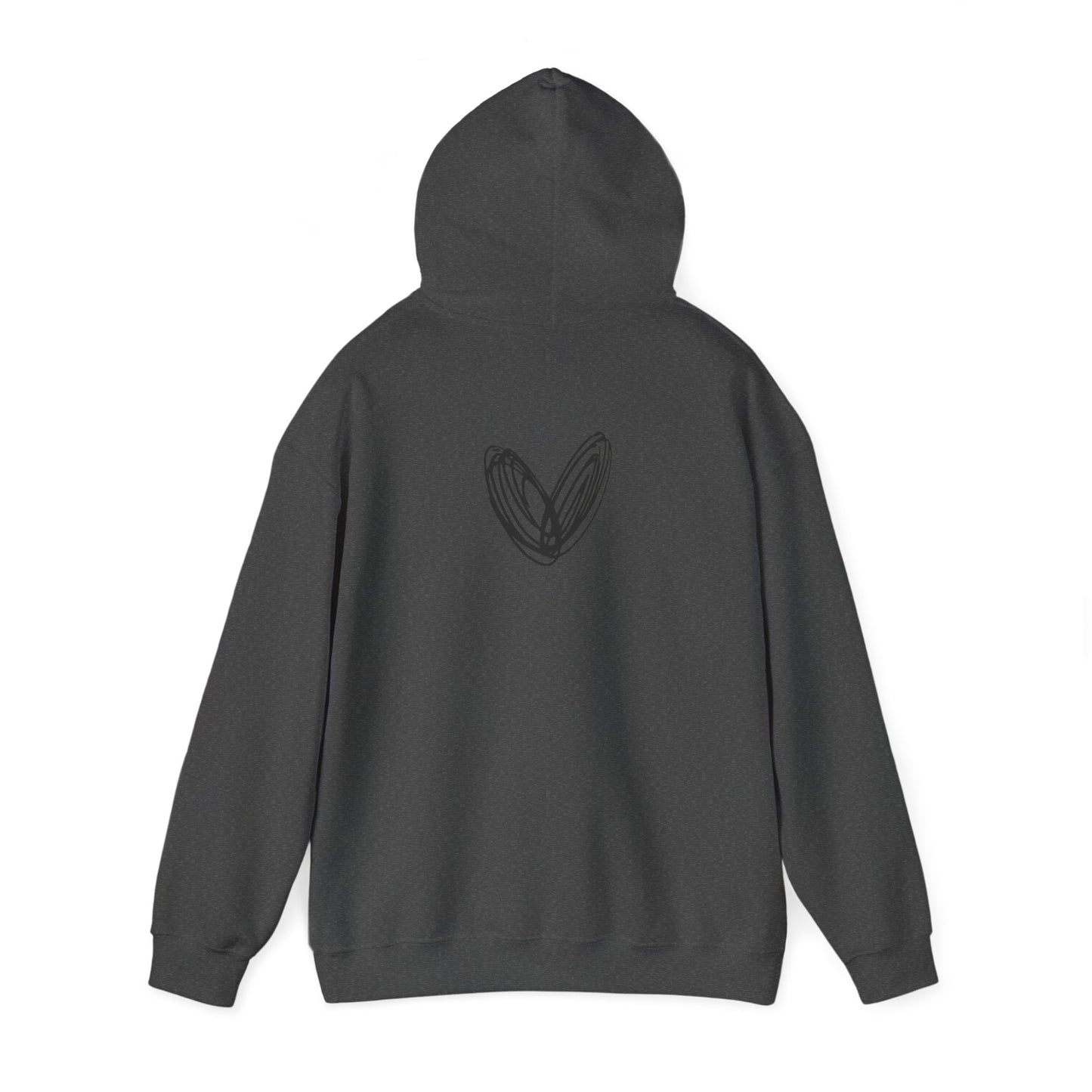 Chaska baseball heart Unisex Heavy Blend™ Hooded Sweatshirt