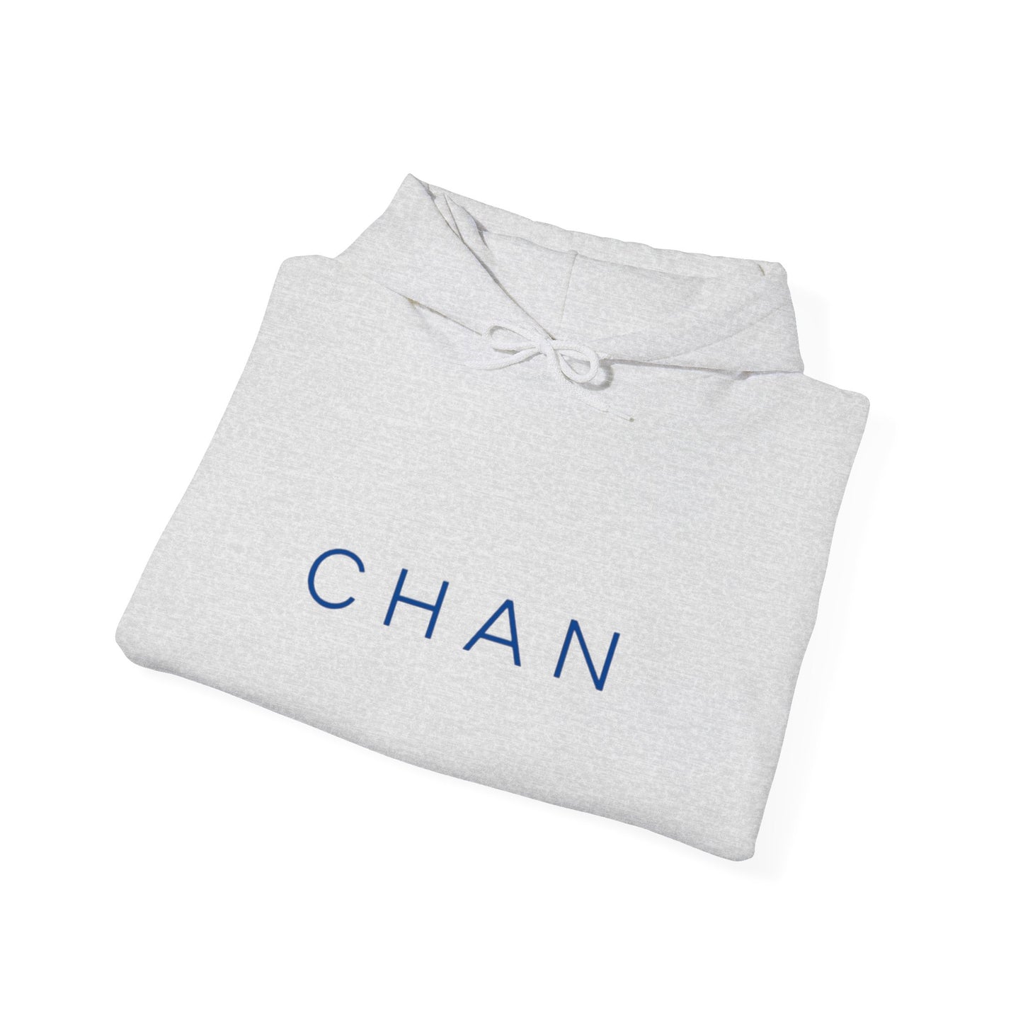 CHAN Unisex Heavy Blend Hooded Sweatshirt (Navy Letters)