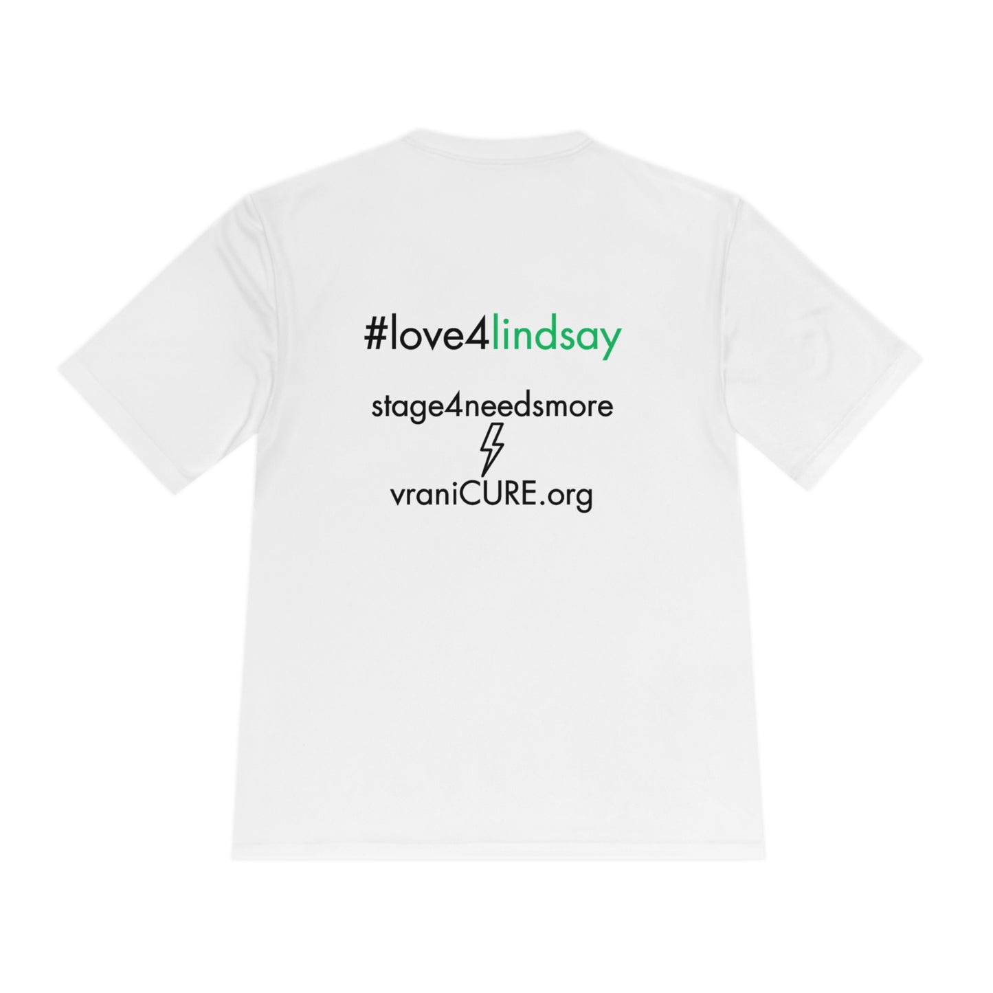 Love4Lindsay Unisex Moisture Wicking Tee