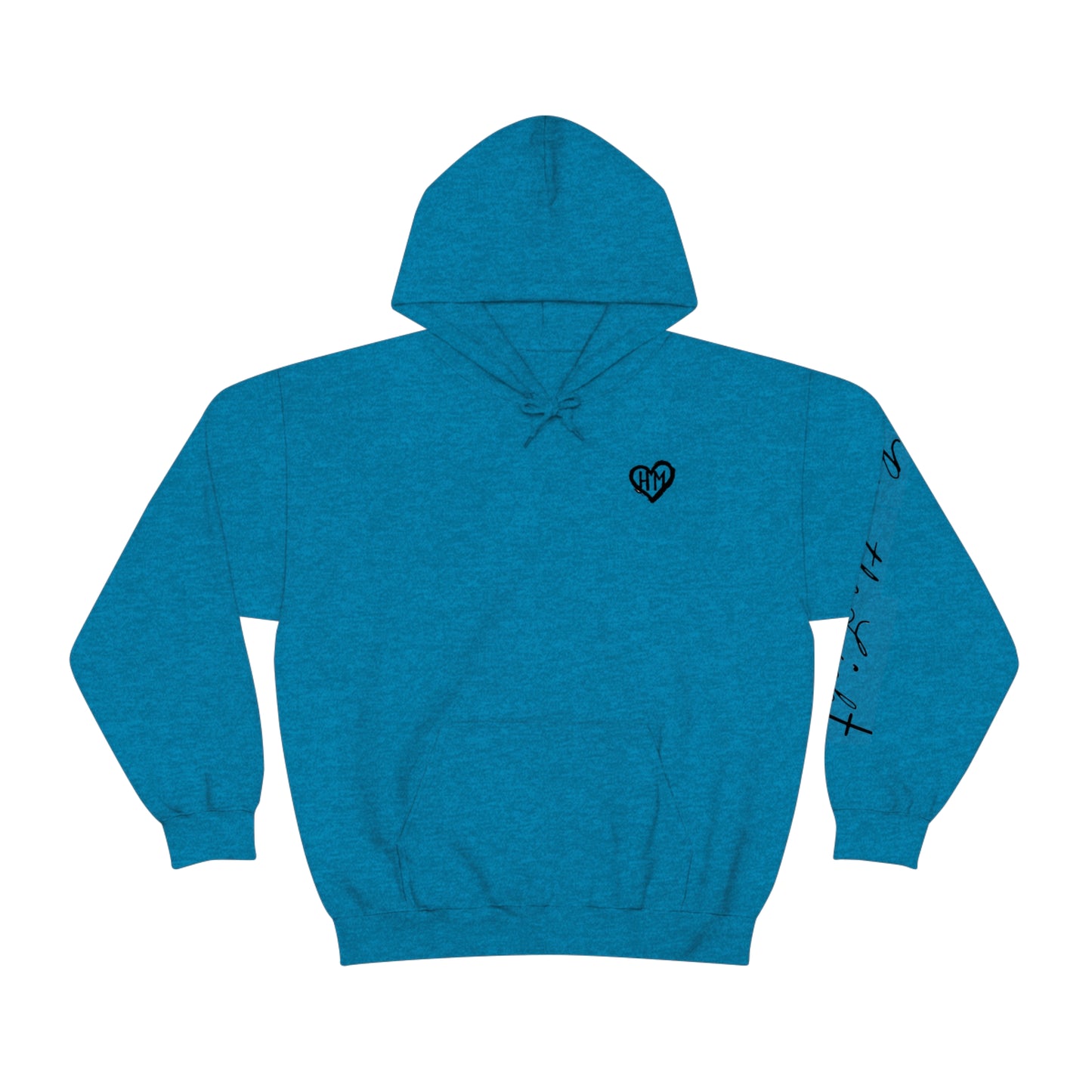 Rereleased: The Heather Collection: Be the Light Hooded Sweatshirt