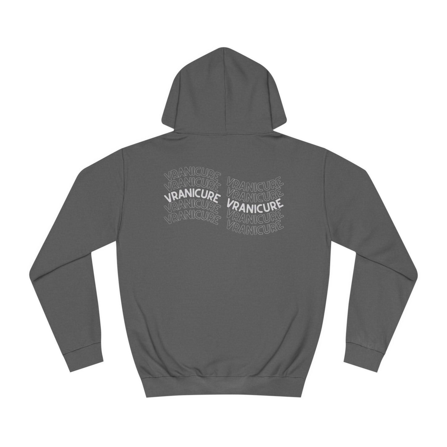 VRANICURE wavey back Unisex College Hoodie