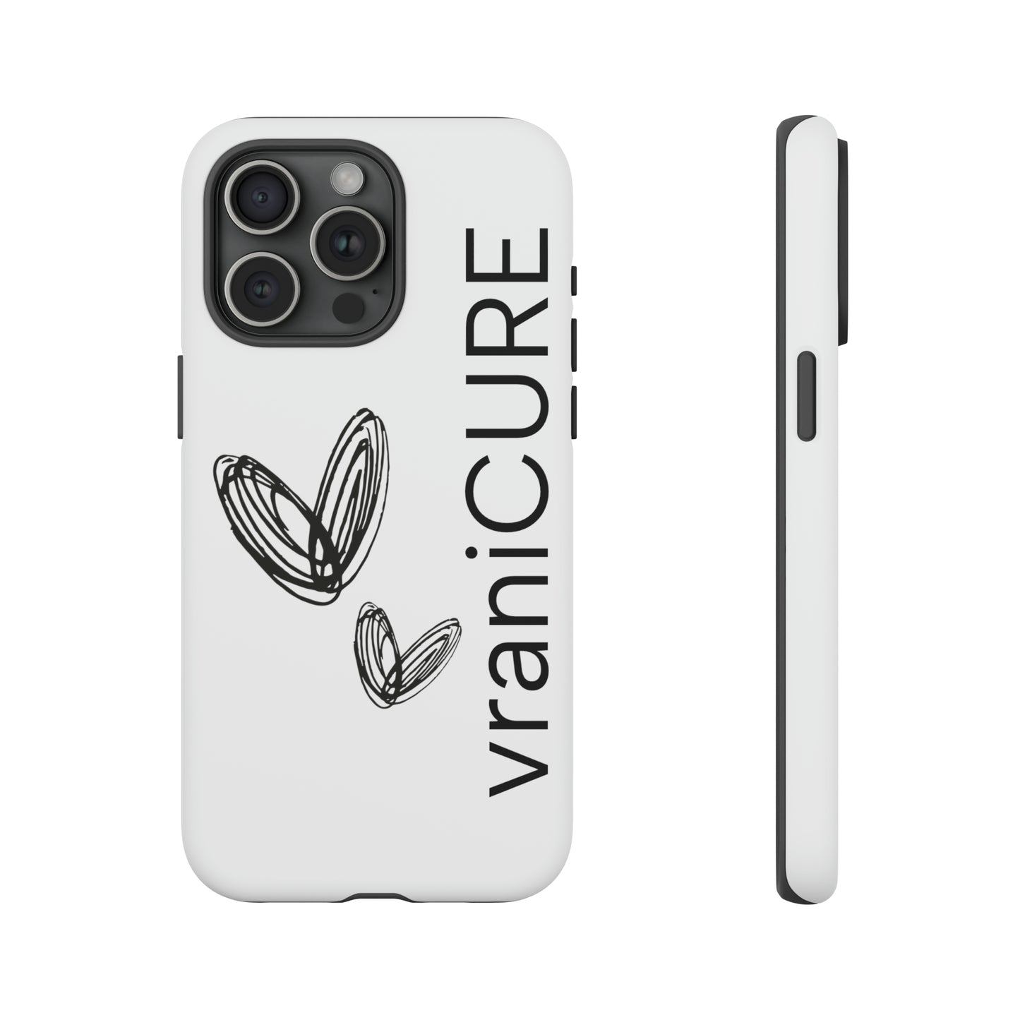 vraniCURE double heart iPhone 15 vraniCURE case