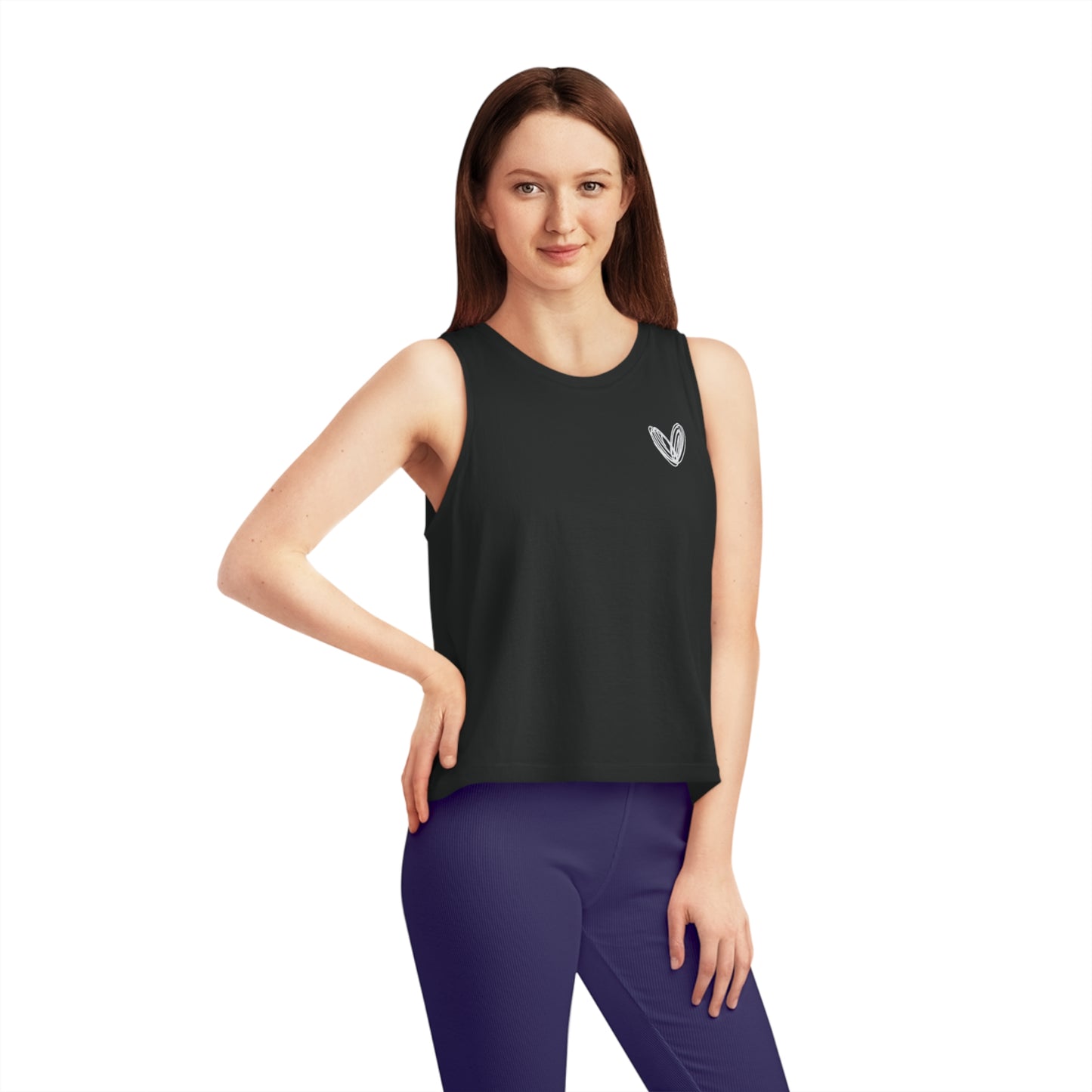 vraniCURE Women's Dancer Cropped Tank Top