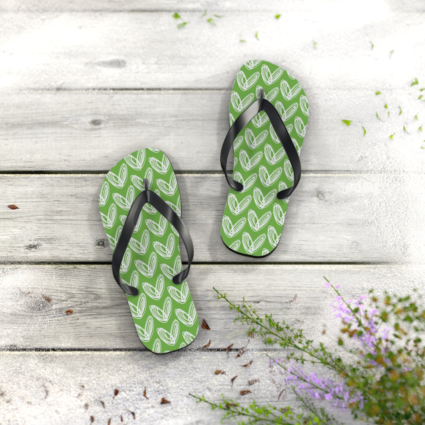 vraniCURE Flip Flops- GREEN