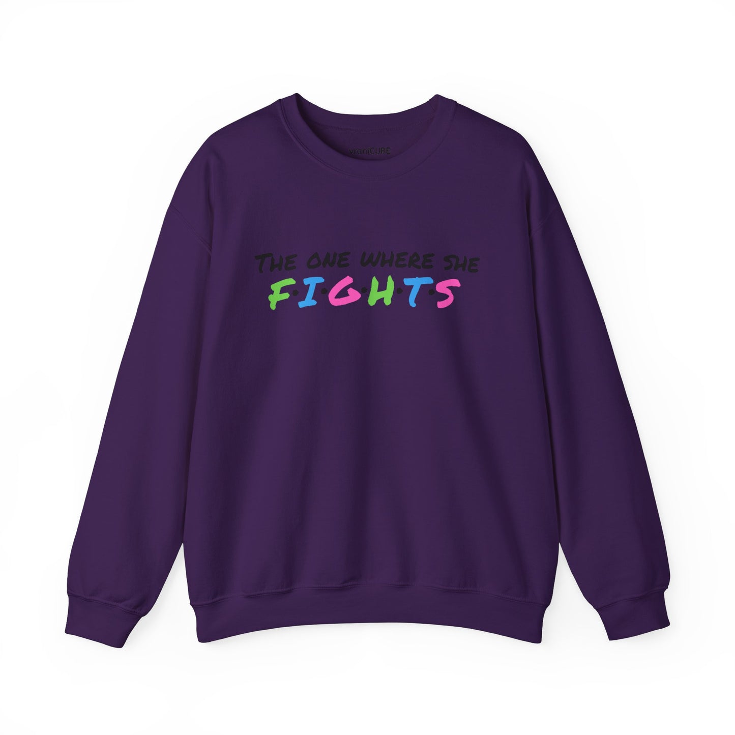 Amy Porter line- The One Where She Fights Unisex Heavy Blend™ Crewneck Sweatshirt