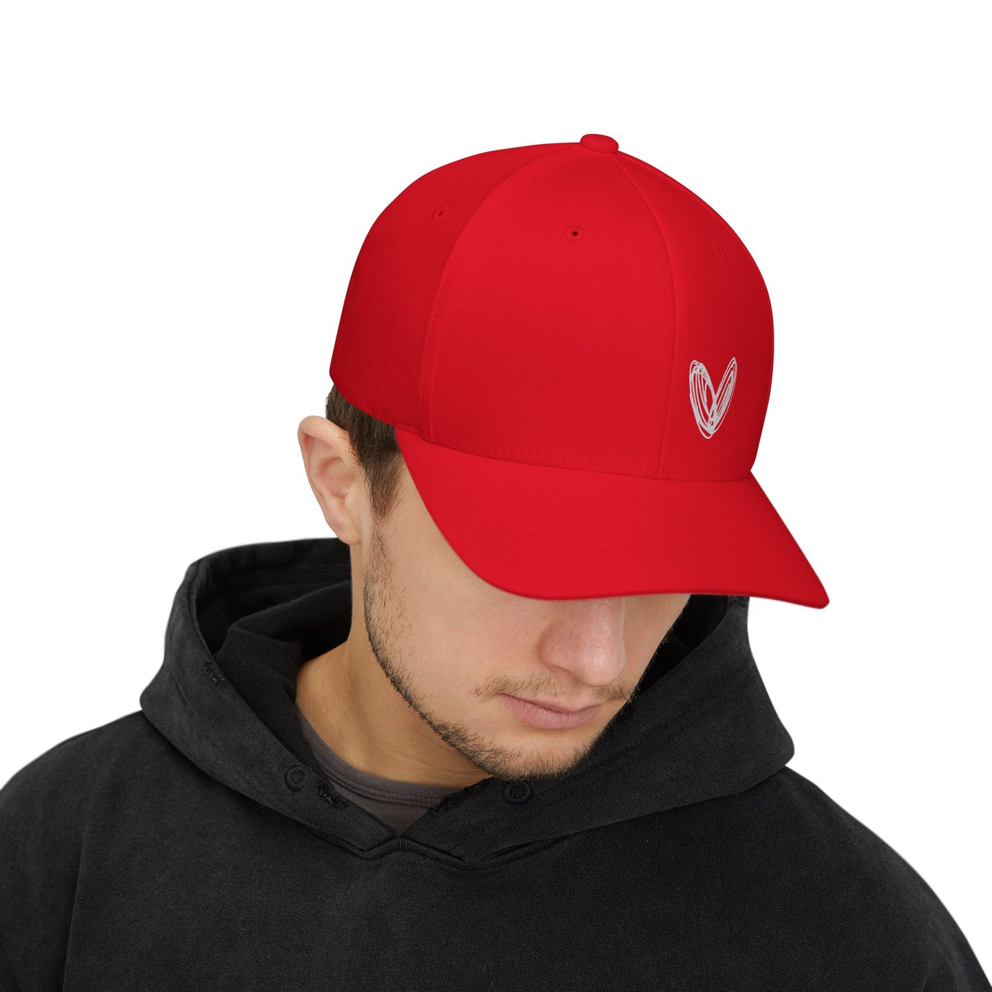 vraniCURE original heart V-Flexfit® Cotton Twill Cap