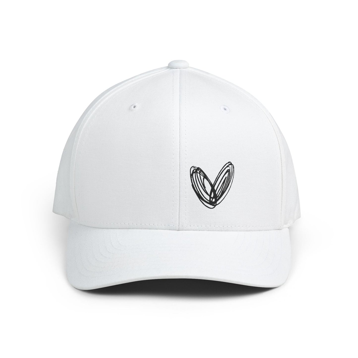 vraniCURE original heart V-Flexfit® Cotton Twill Cap