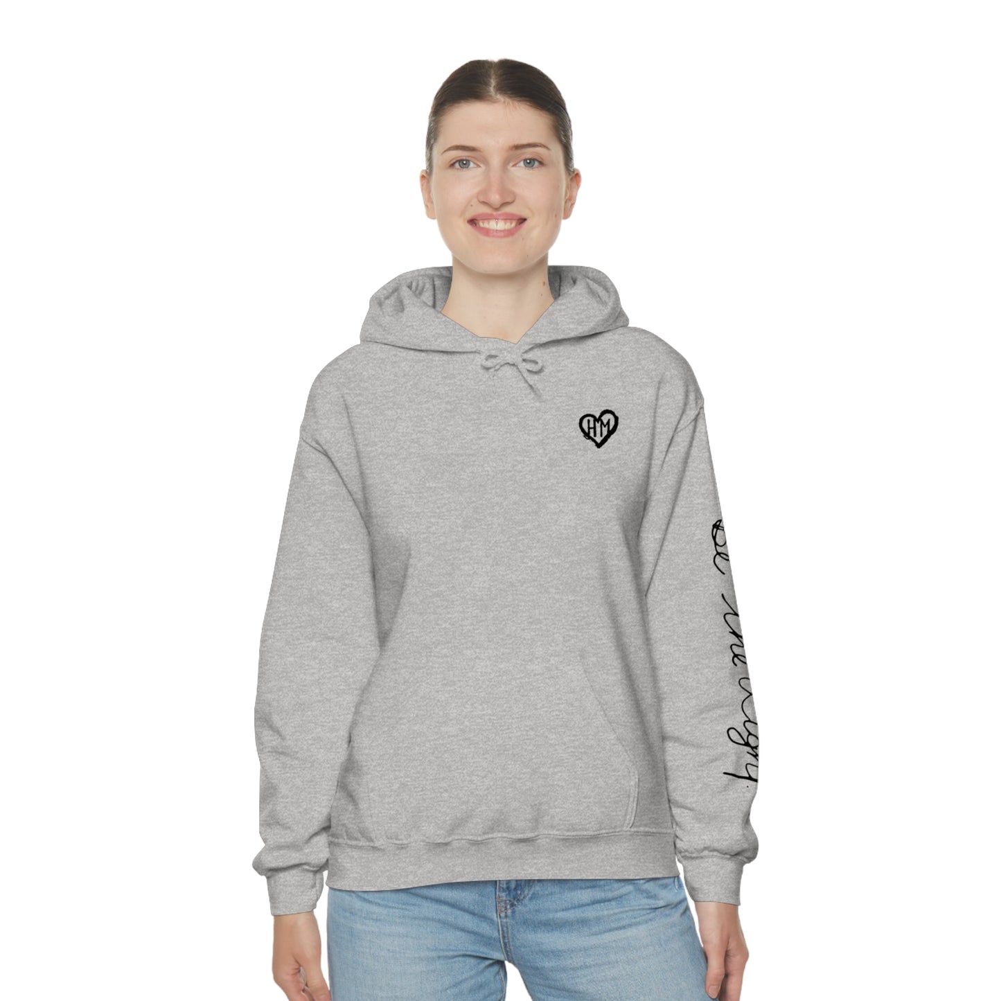 Rereleased: The Heather Collection: Be the Light Hooded Sweatshirt