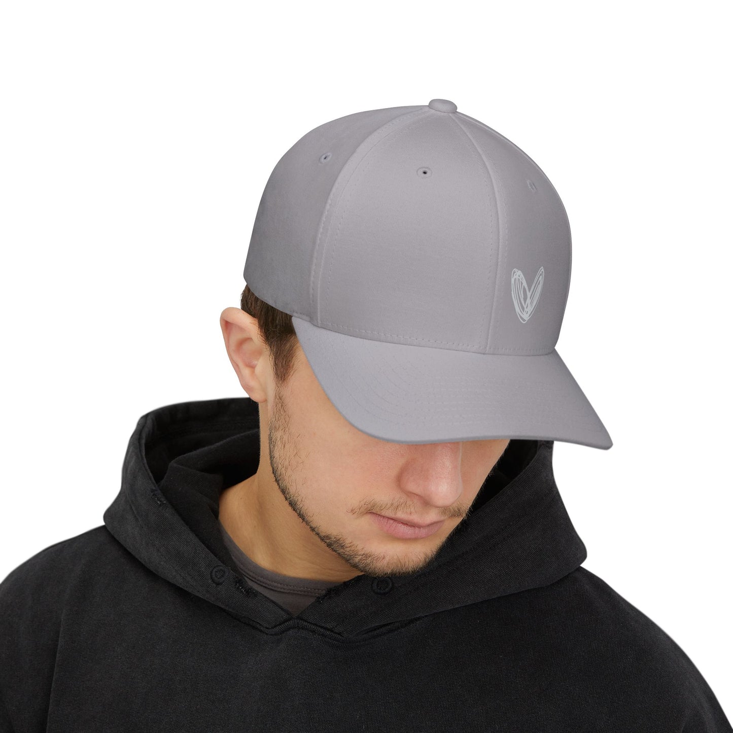 vraniCURE original heart V-Flexfit® Cotton Twill Cap