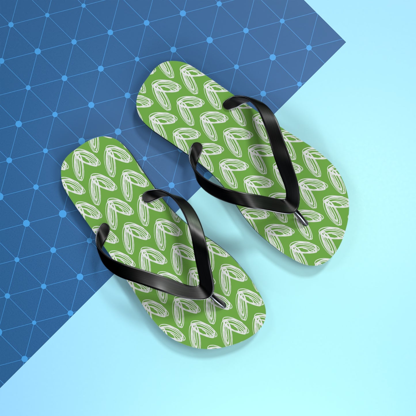 vraniCURE Flip Flops- GREEN