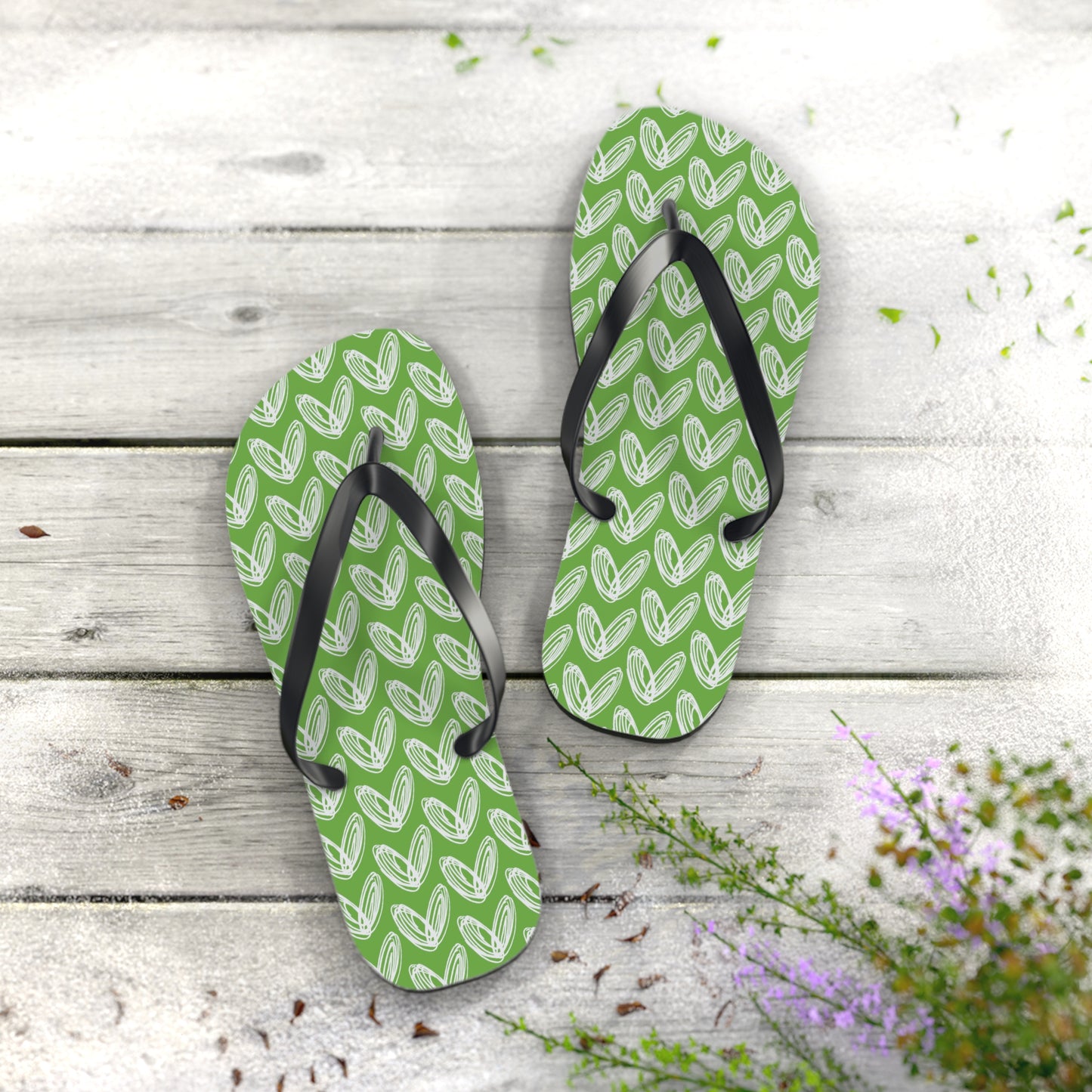 vraniCURE Flip Flops- GREEN