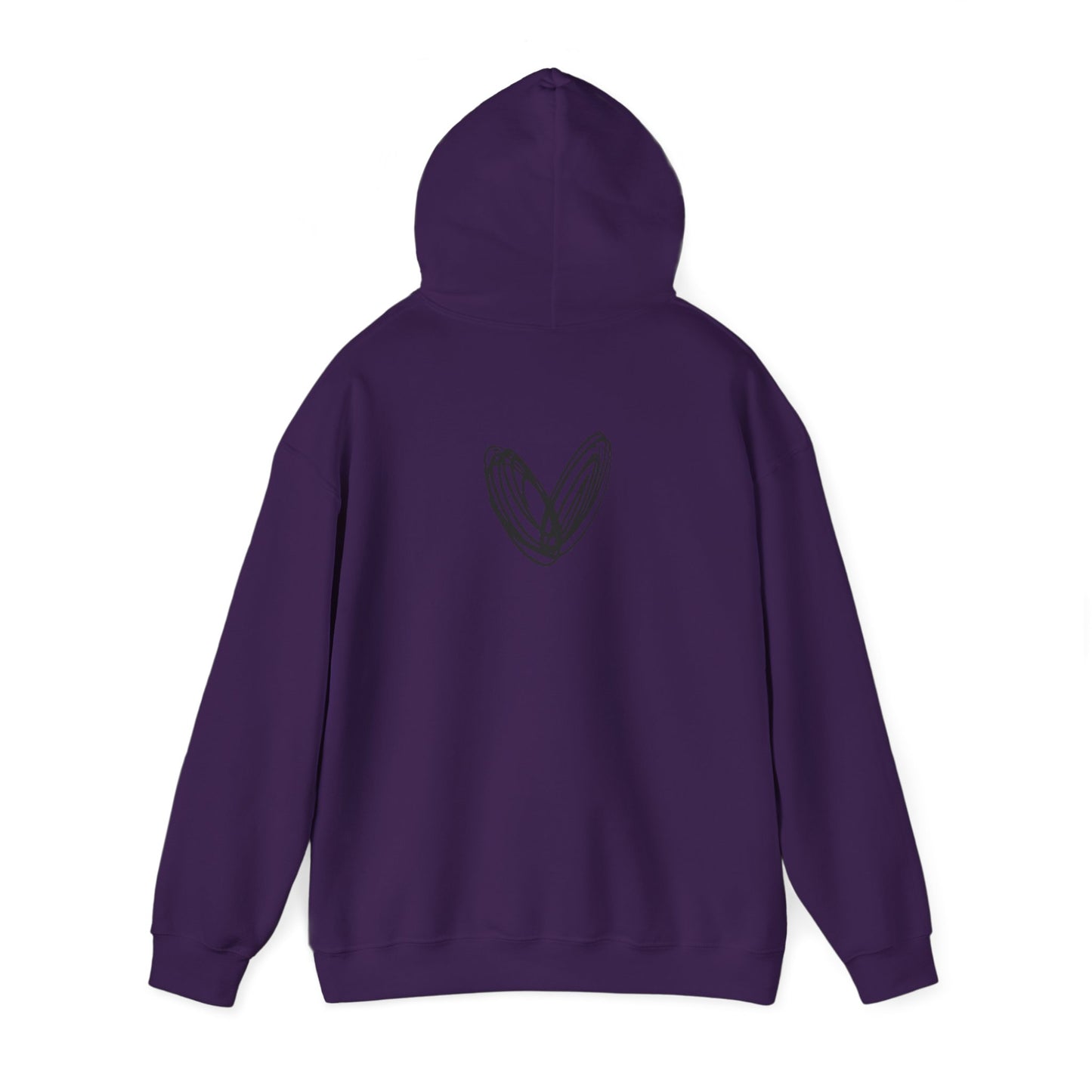 Chaska baseball heart Unisex Heavy Blend™ Hooded Sweatshirt