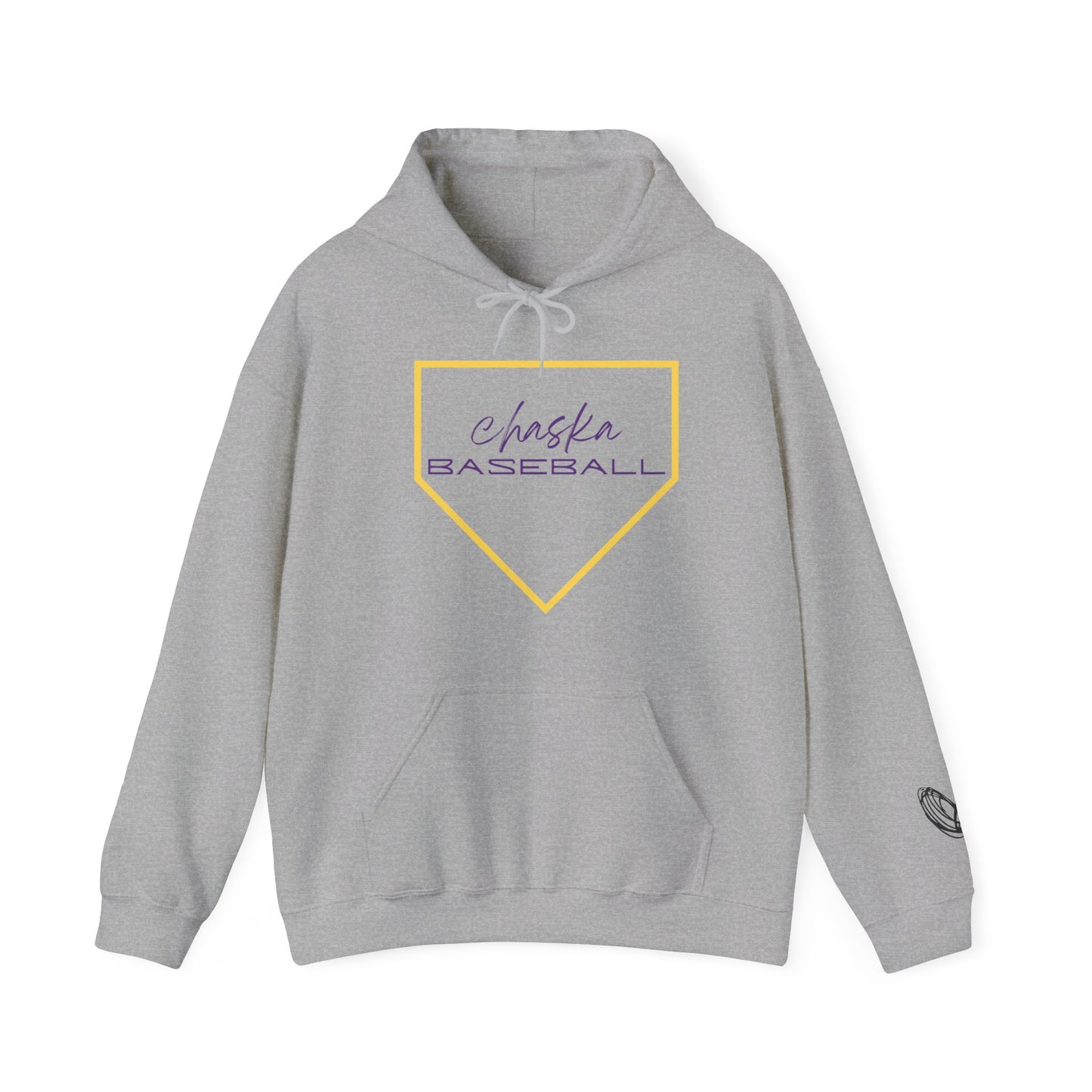 Chaska baseball home plate Unisex Heavy Blend™ Hooded Sweatshirt