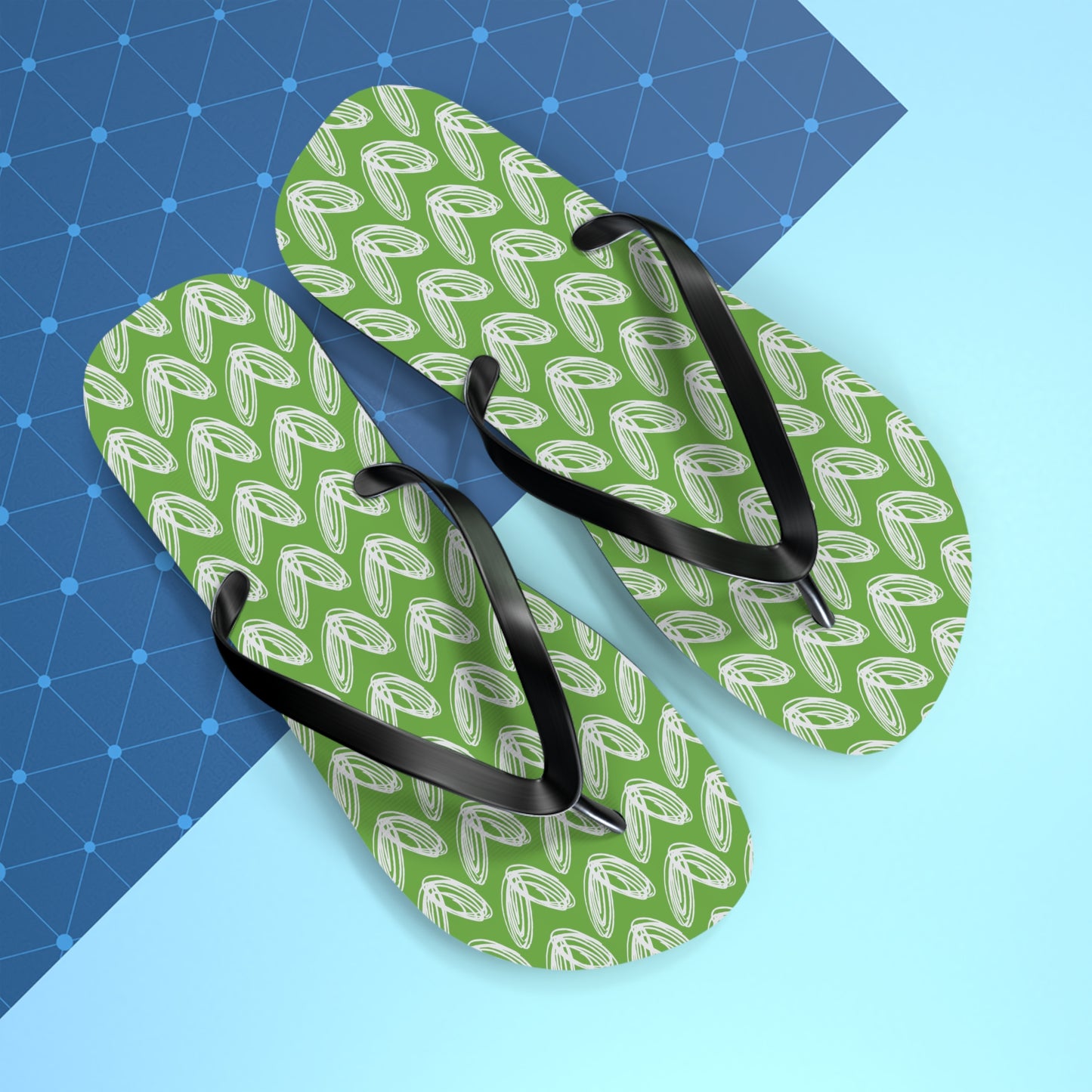 vraniCURE Flip Flops- GREEN