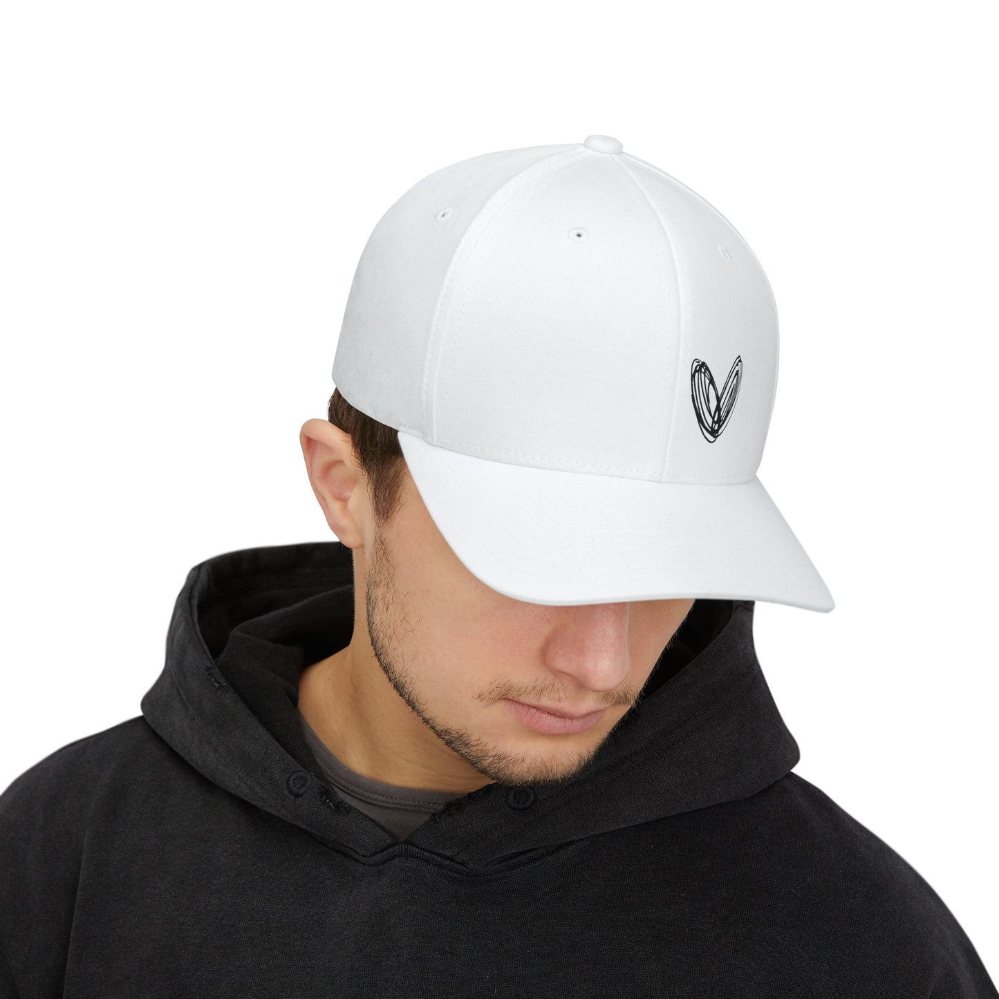 vraniCURE original heart V-Flexfit® Cotton Twill Cap