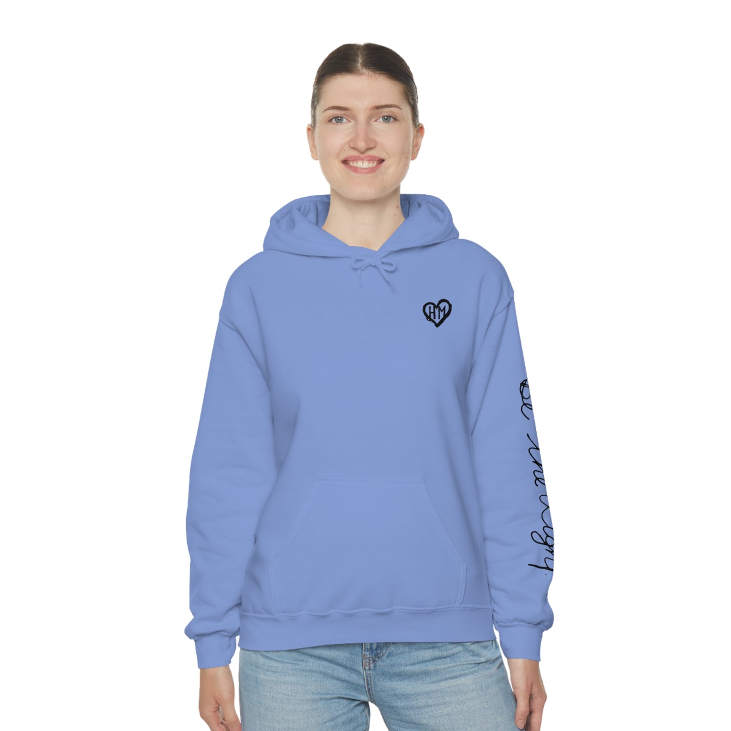 Rereleased: The Heather Collection: Be the Light Hooded Sweatshirt