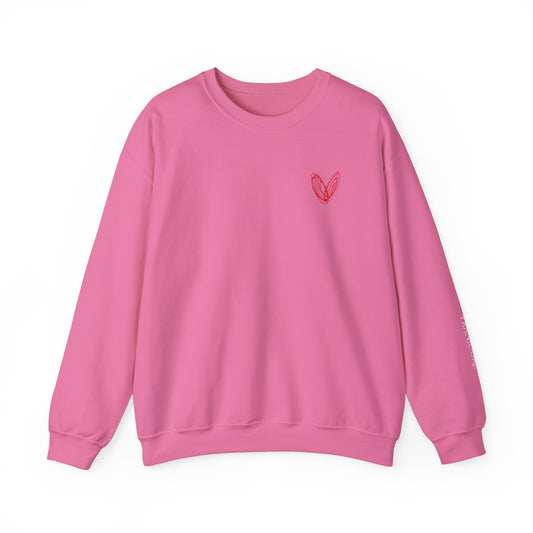 vraniCURE Unisex Crewneck Valentine Sweatshirt