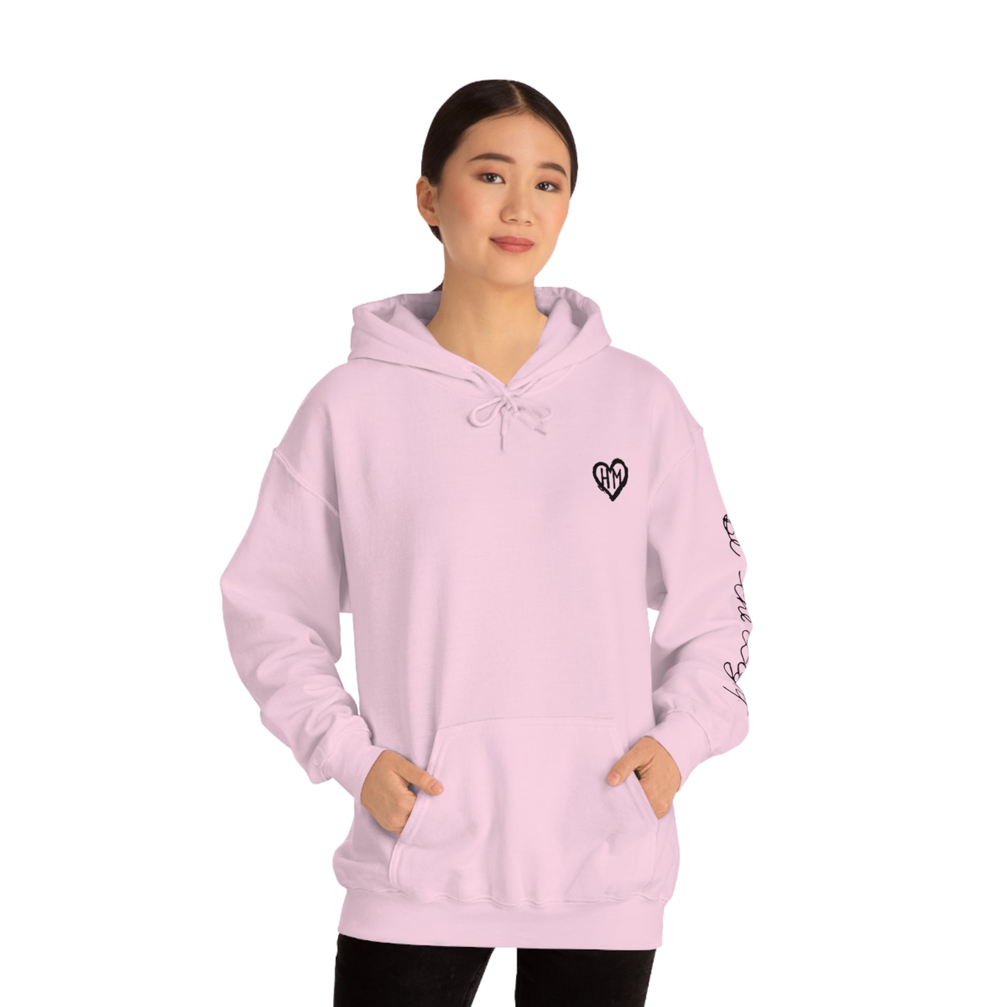 Rereleased: The Heather Collection: Be the Light Hooded Sweatshirt