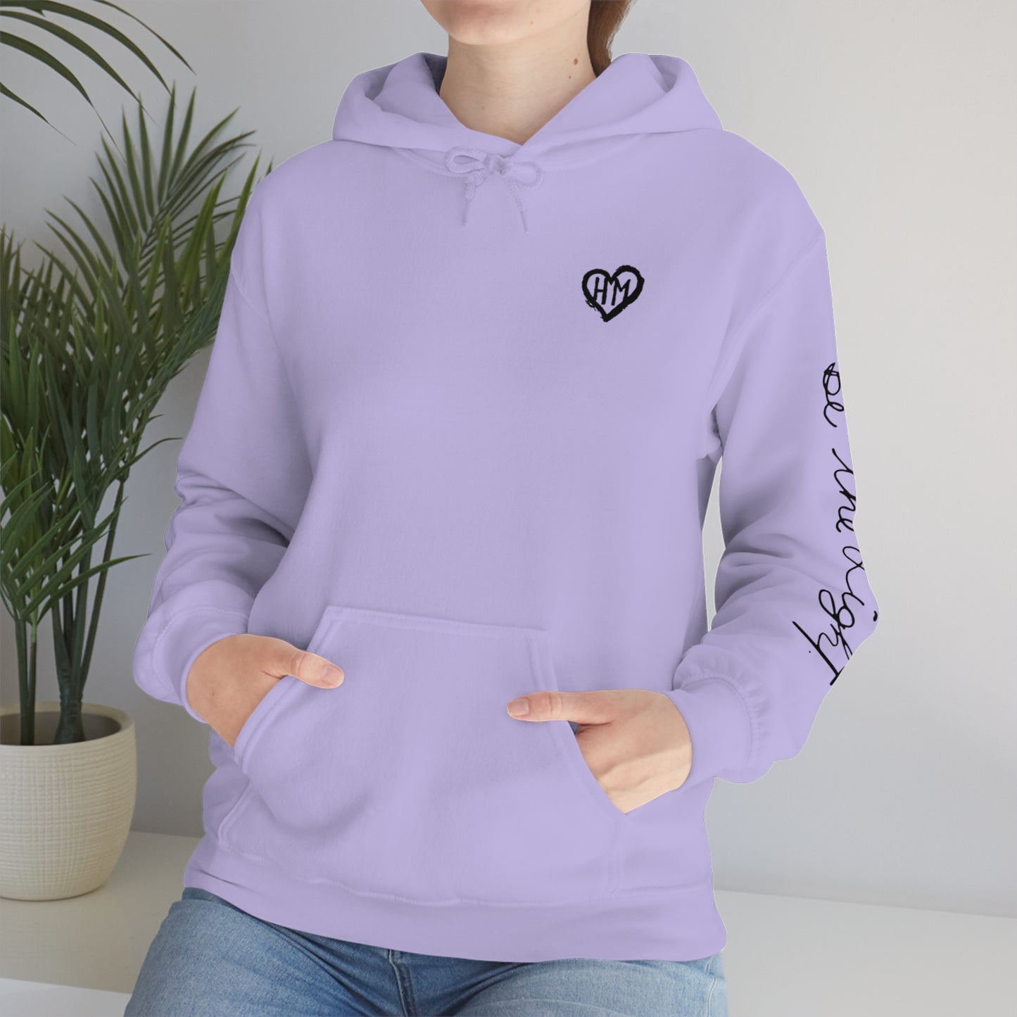 Rereleased: The Heather Collection: Be the Light Hooded Sweatshirt