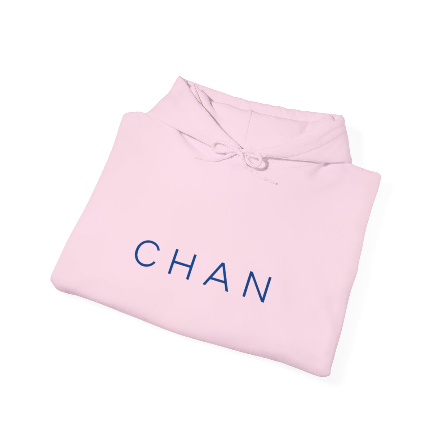 CHAN Unisex Heavy Blend Hooded Sweatshirt (Navy Letters)