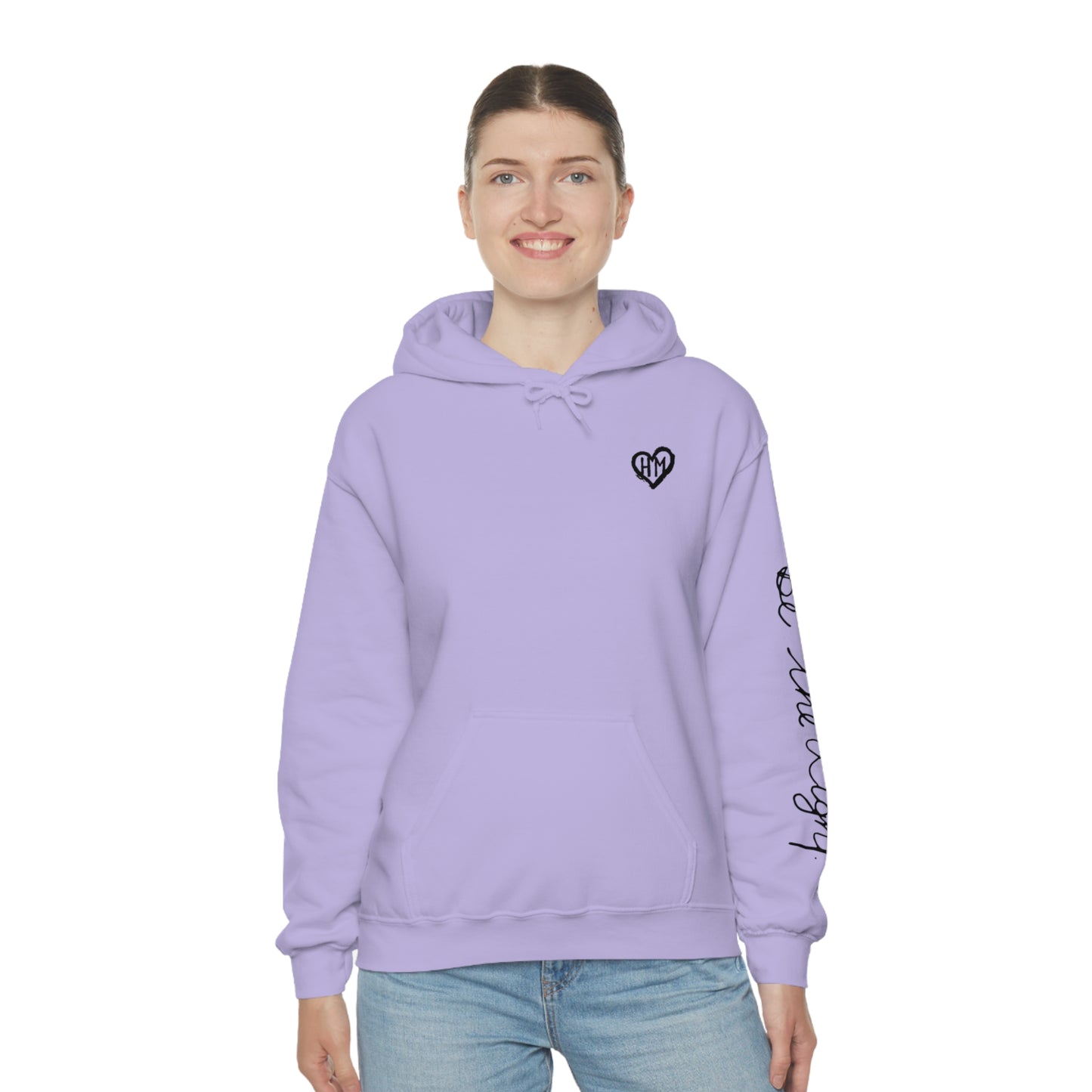 Rereleased: The Heather Collection: Be the Light Hooded Sweatshirt