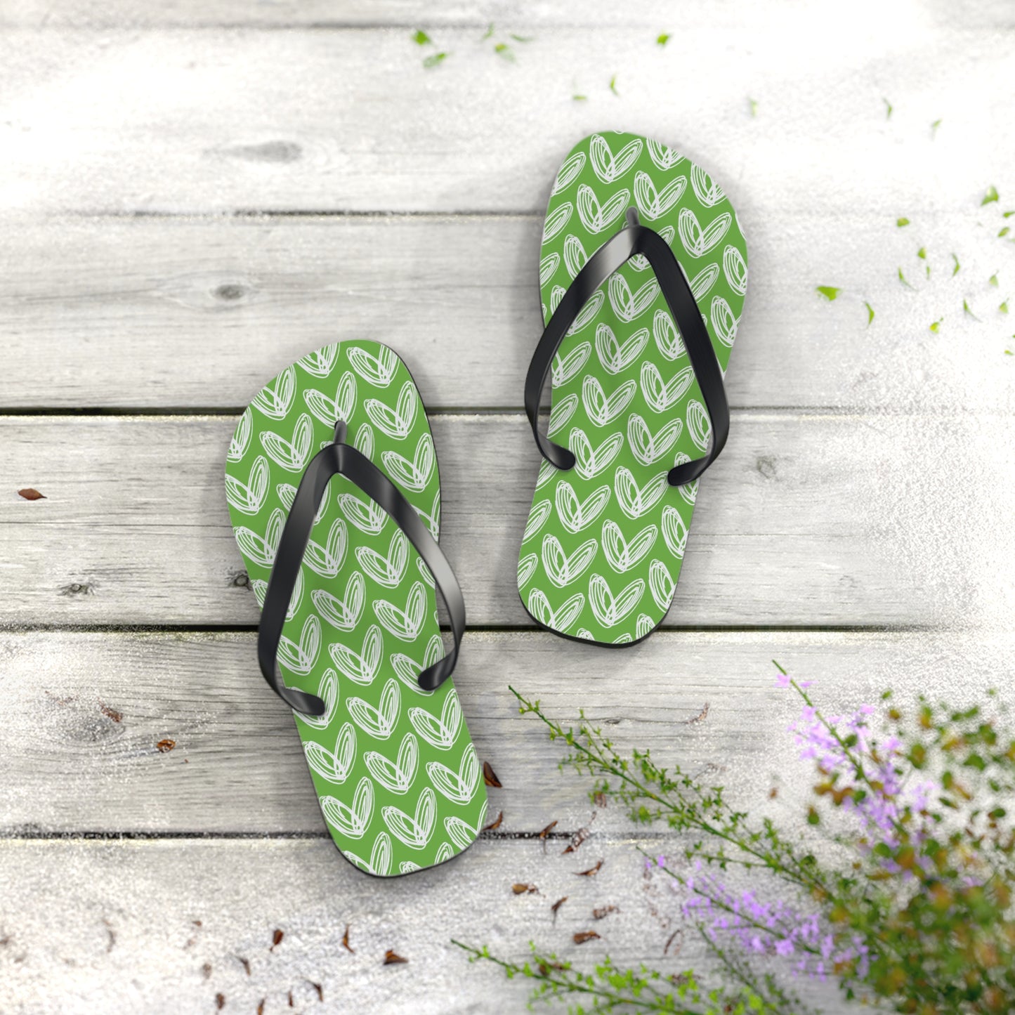 vraniCURE Flip Flops- GREEN