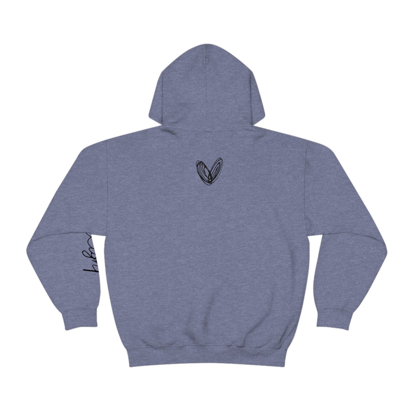 Rereleased: The Heather Collection: Be the Light Hooded Sweatshirt