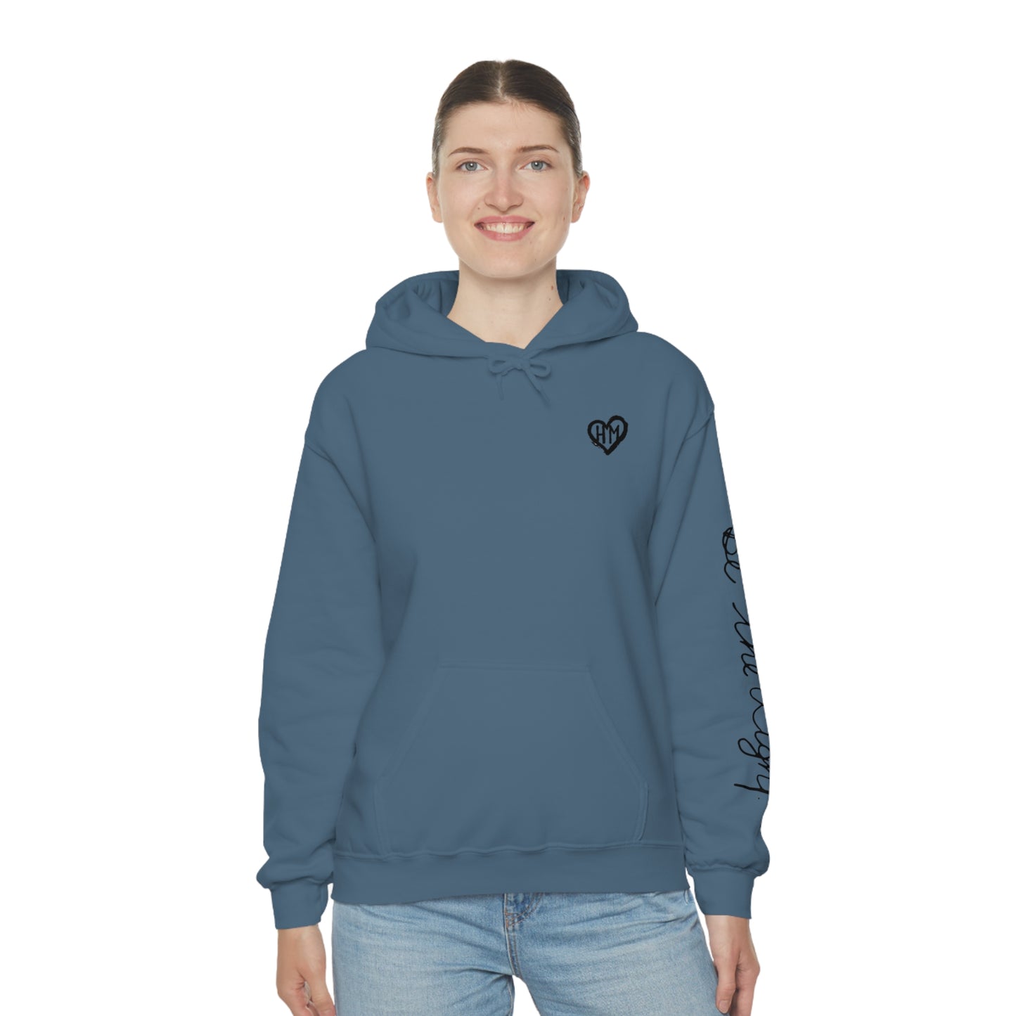 Rereleased: The Heather Collection: Be the Light Hooded Sweatshirt