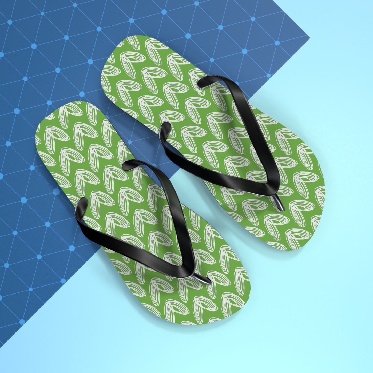 vraniCURE Flip Flops- GREEN