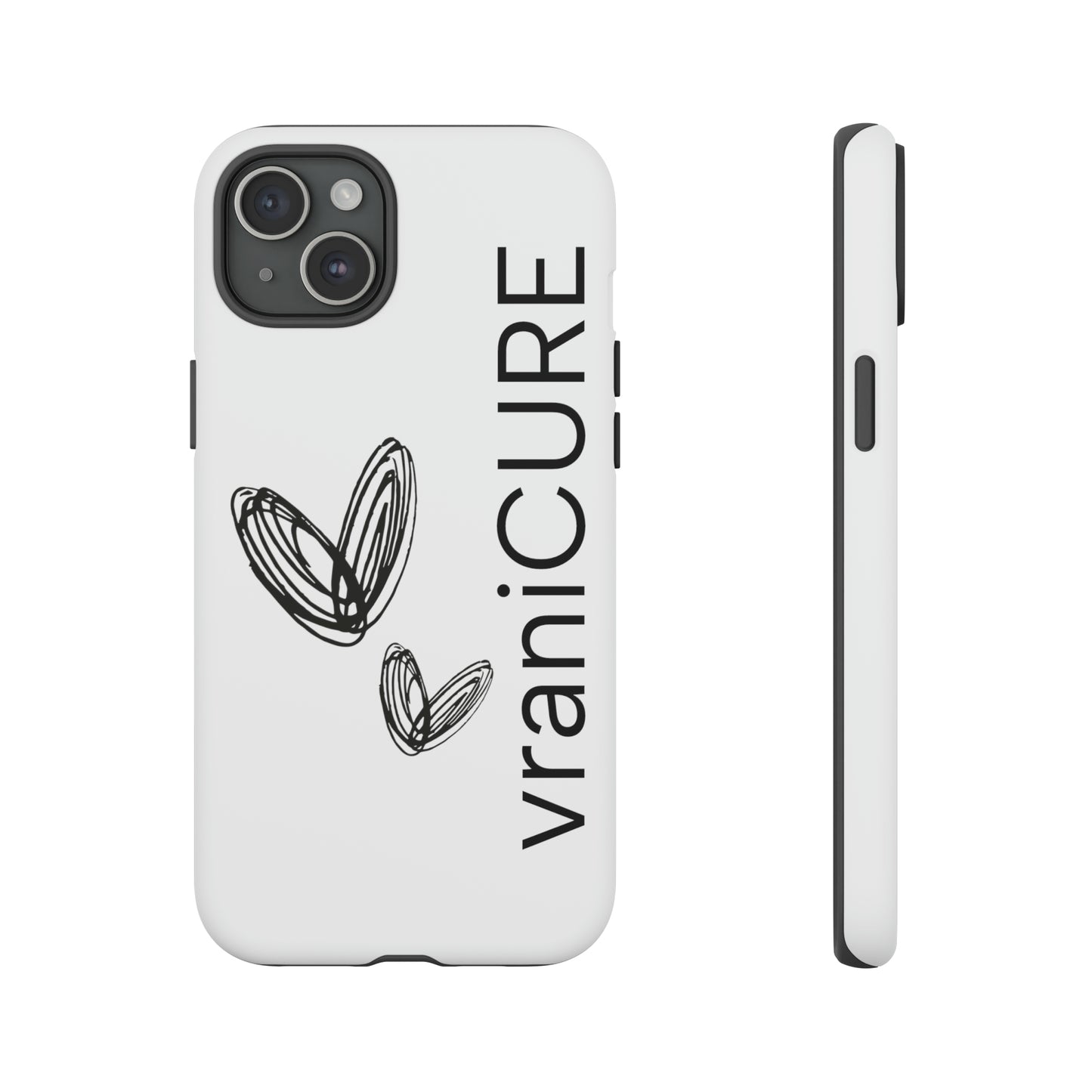 vraniCURE double heart iPhone 15 vraniCURE case