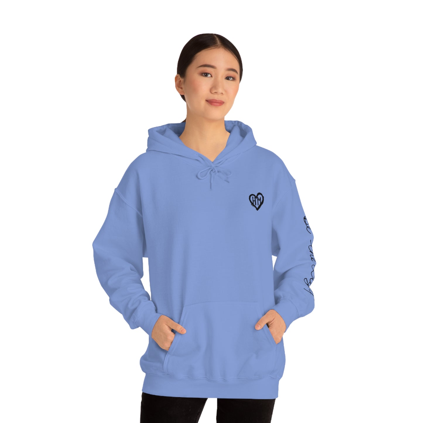 Rereleased: The Heather Collection: Be the Light Hooded Sweatshirt