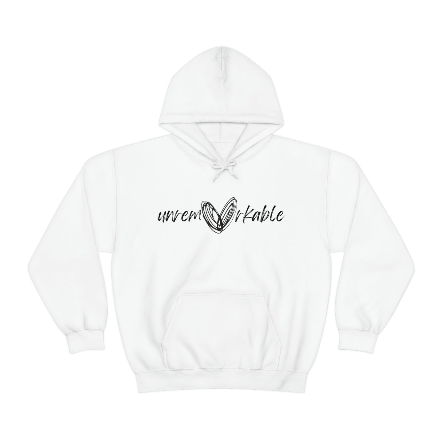 unremarkable Unisex Heavy Blend Hooded Sweatshirt