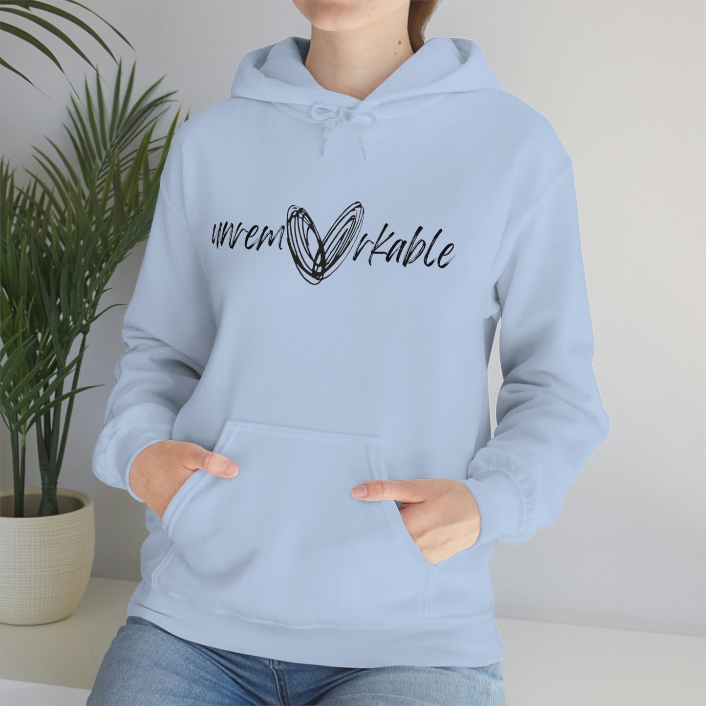 unremarkable Unisex Heavy Blend Hooded Sweatshirt