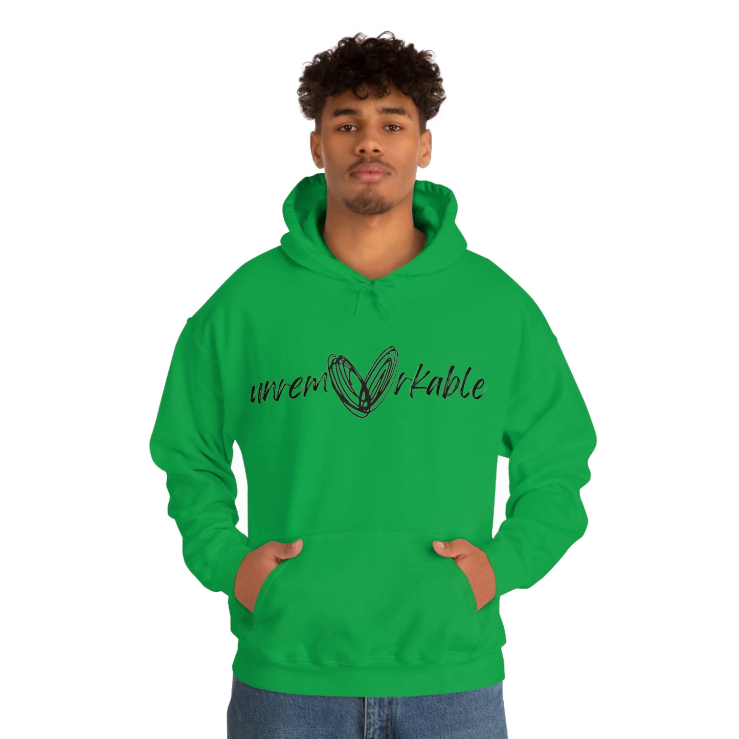 unremarkable Unisex Heavy Blend Hooded Sweatshirt