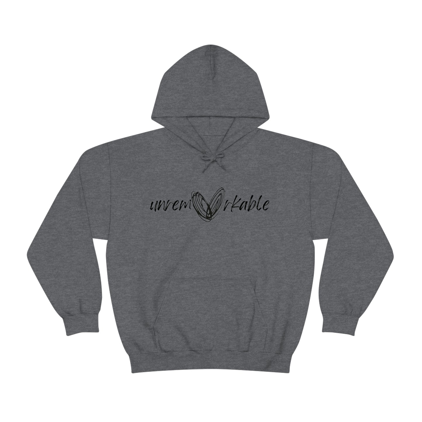 unremarkable Unisex Heavy Blend Hooded Sweatshirt