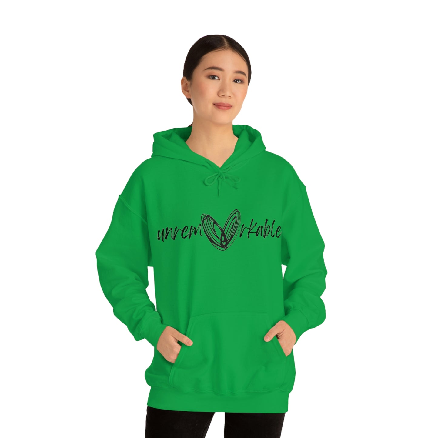 unremarkable Unisex Heavy Blend Hooded Sweatshirt