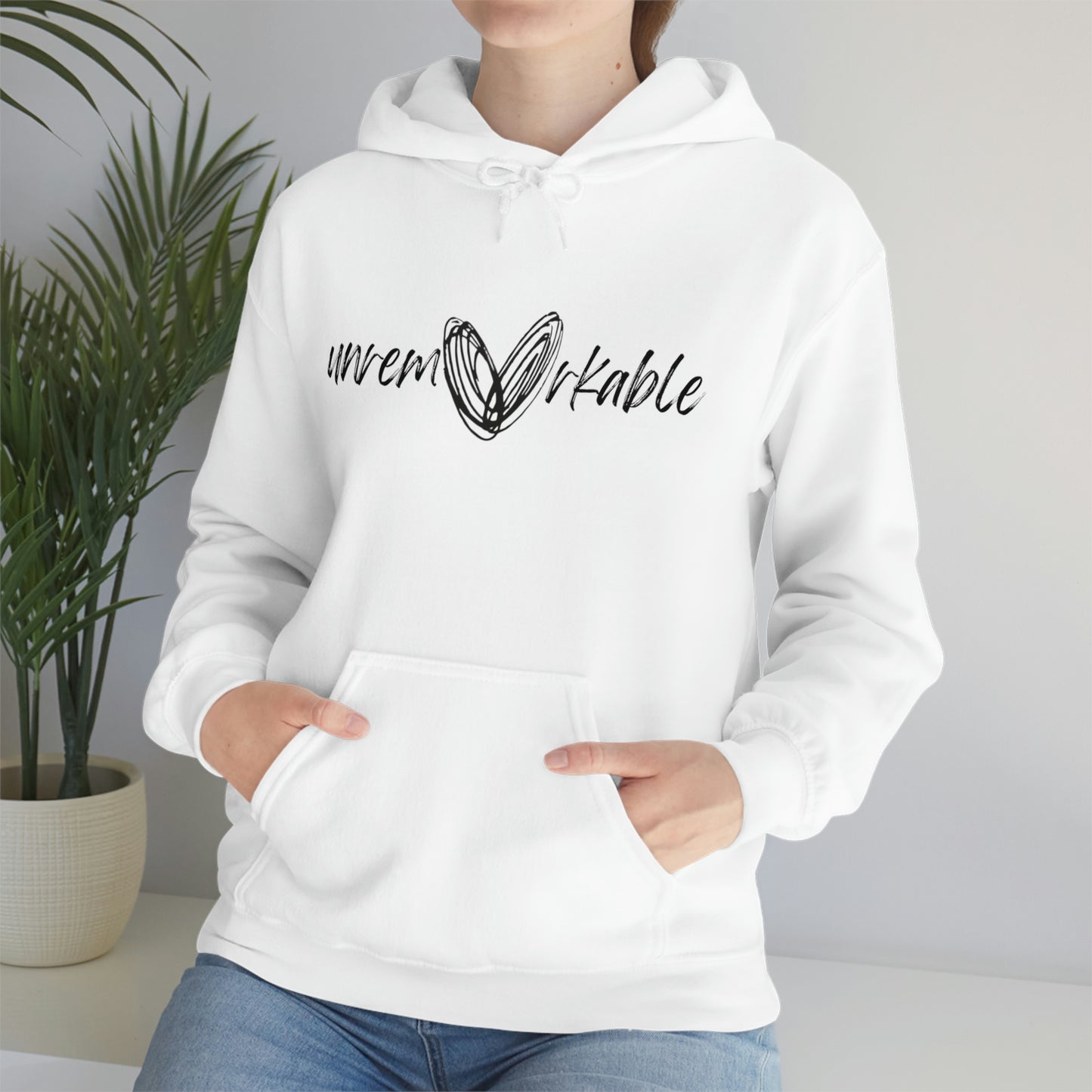 unremarkable Unisex Heavy Blend Hooded Sweatshirt