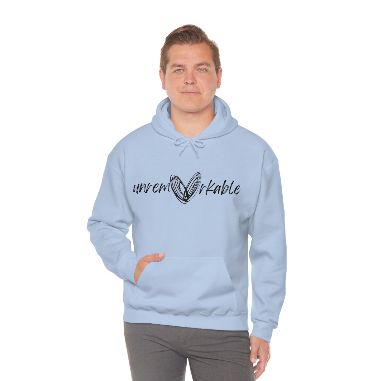 unremarkable Unisex Heavy Blend Hooded Sweatshirt