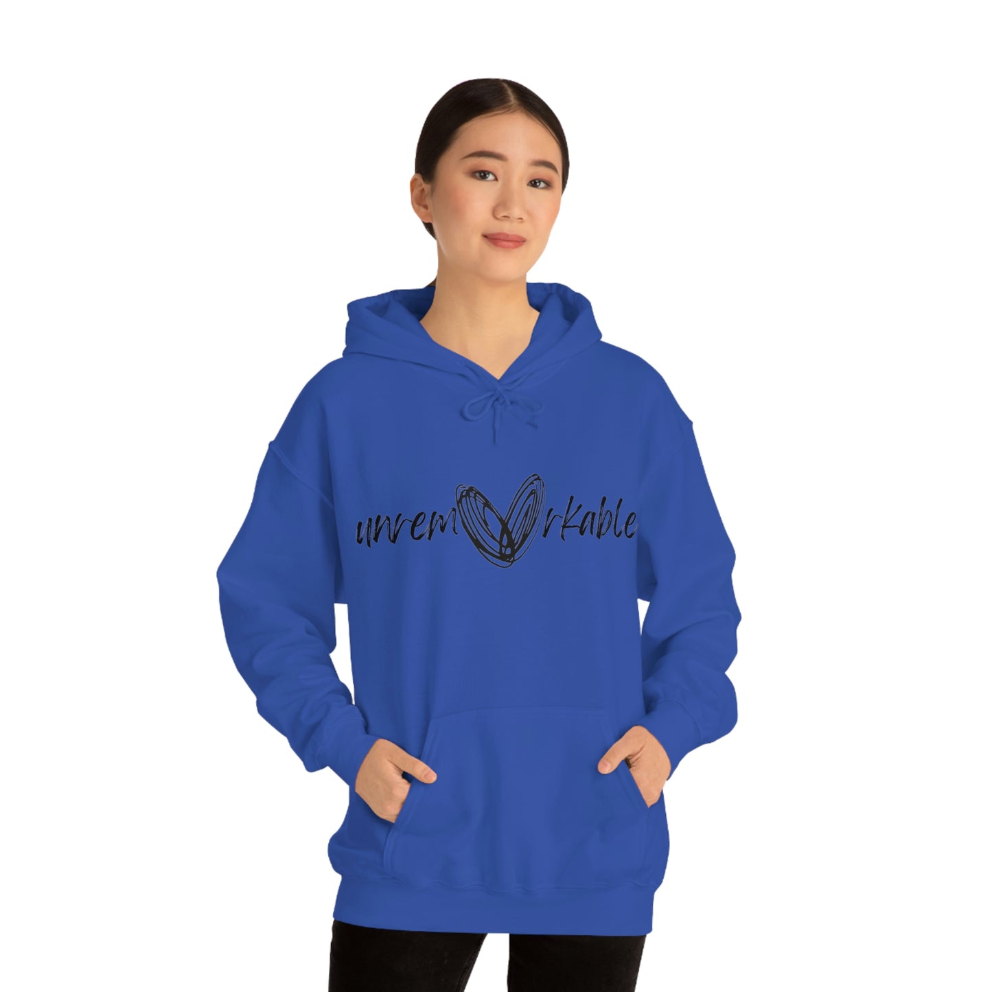 unremarkable Unisex Heavy Blend Hooded Sweatshirt