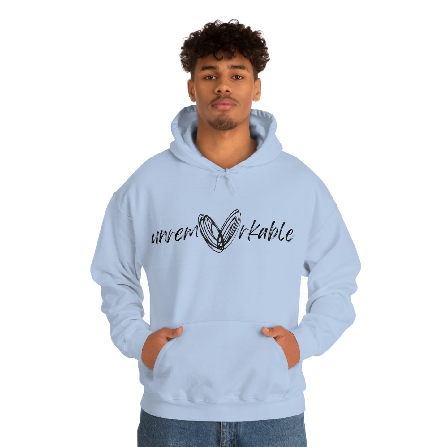 unremarkable Unisex Heavy Blend Hooded Sweatshirt