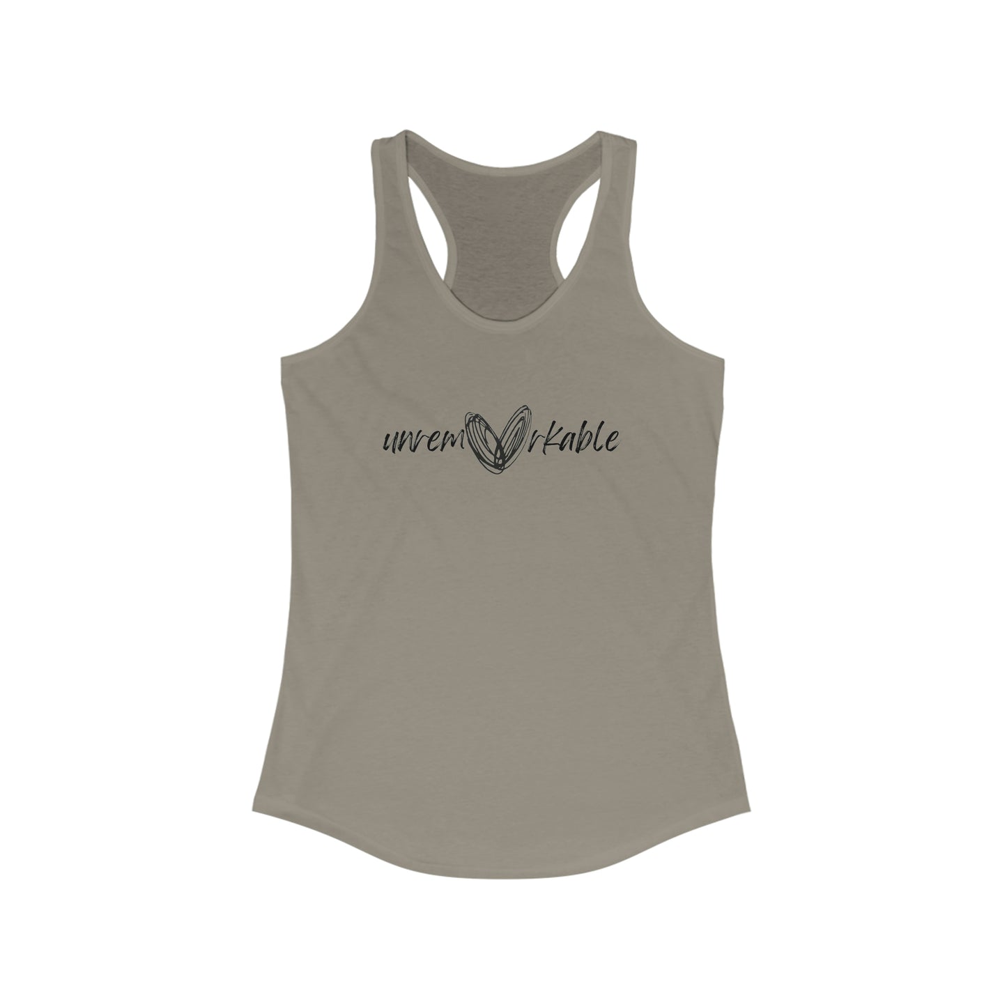 unremarkable Women's Ideal Racerback Tank